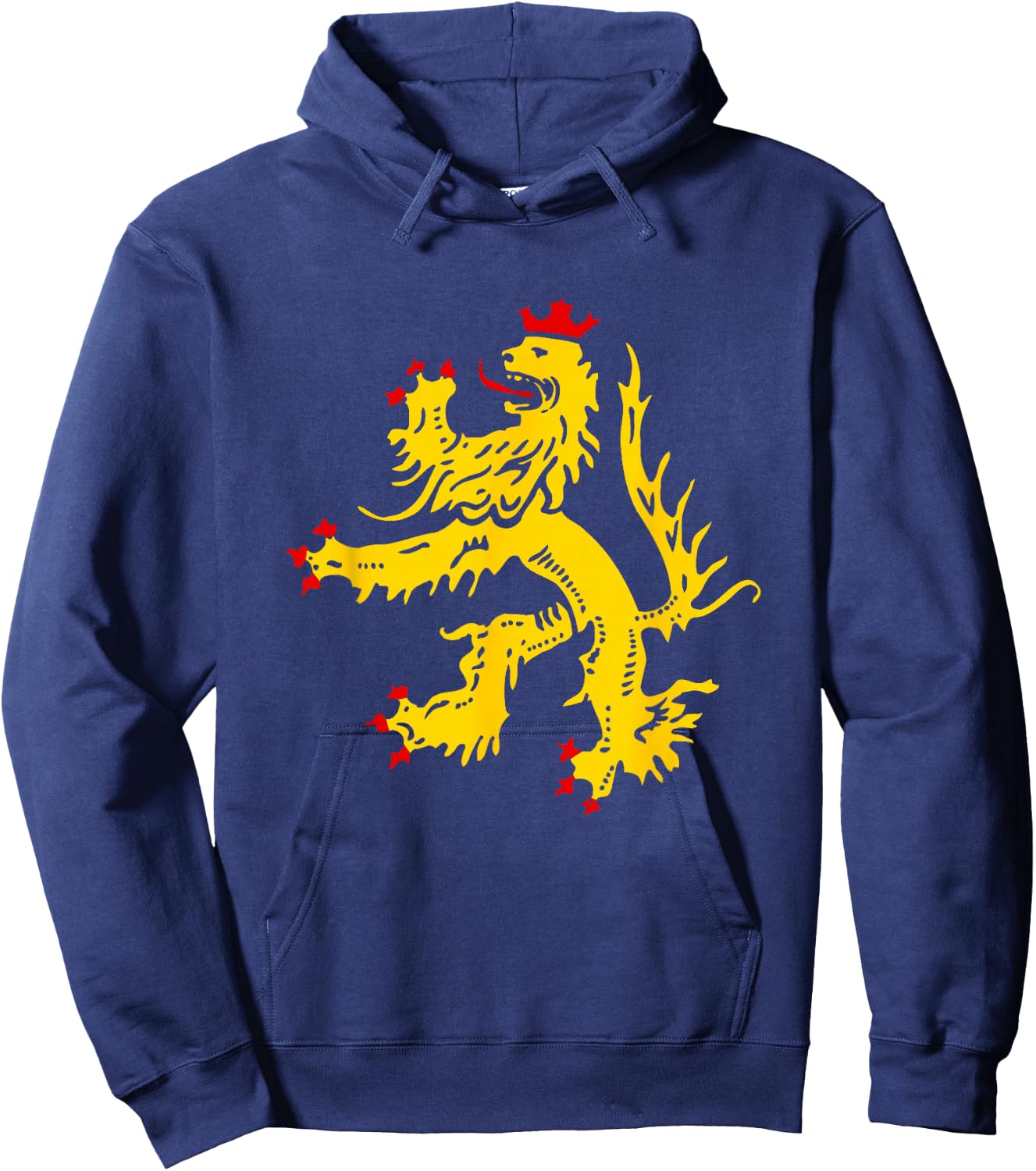 Golden Lion of Bavaria Bavarian Coat of Arms Insignia Hoodie - Hoodie | Navy