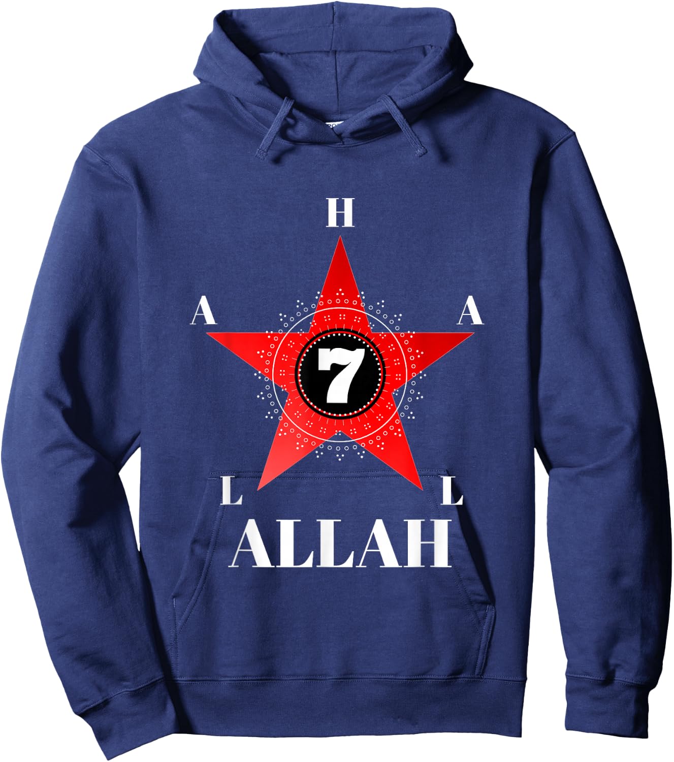 Gods and Earths - Occult Science Allah 7 Hoodie - Hoodie | Navy