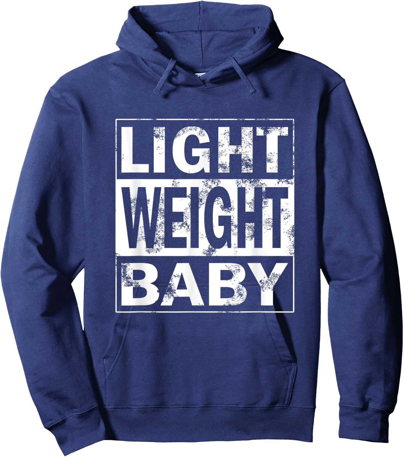 Fitness Saying Kraftsport - Light Weight Baby Hoodie - Hoodie | Navy