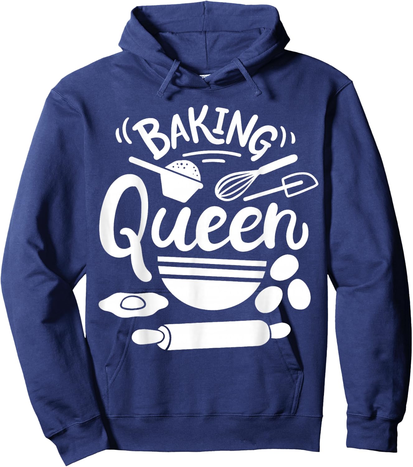 Baking Baker Bakery Pastry Baker Baking Queen Hoodie - Hoodie | Navy
