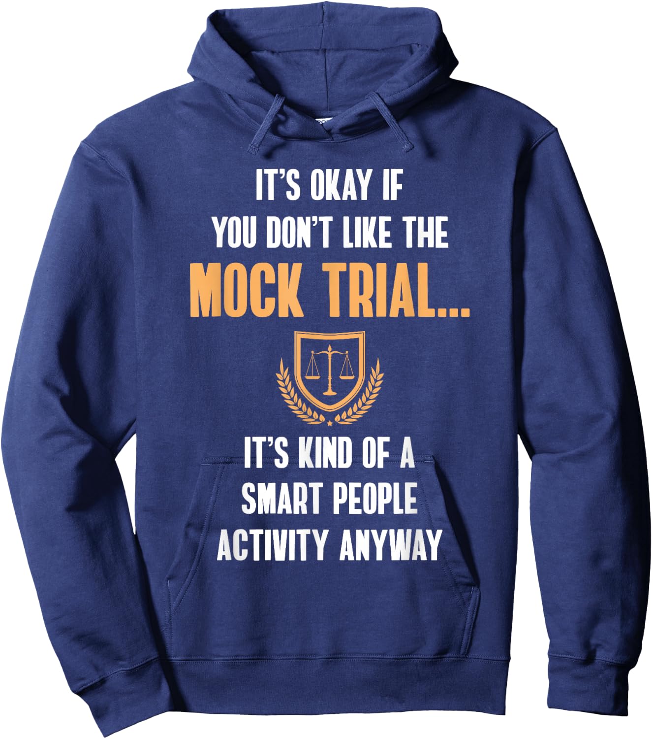 Mock Trial Smart Hoodie - Hoodie | Navy