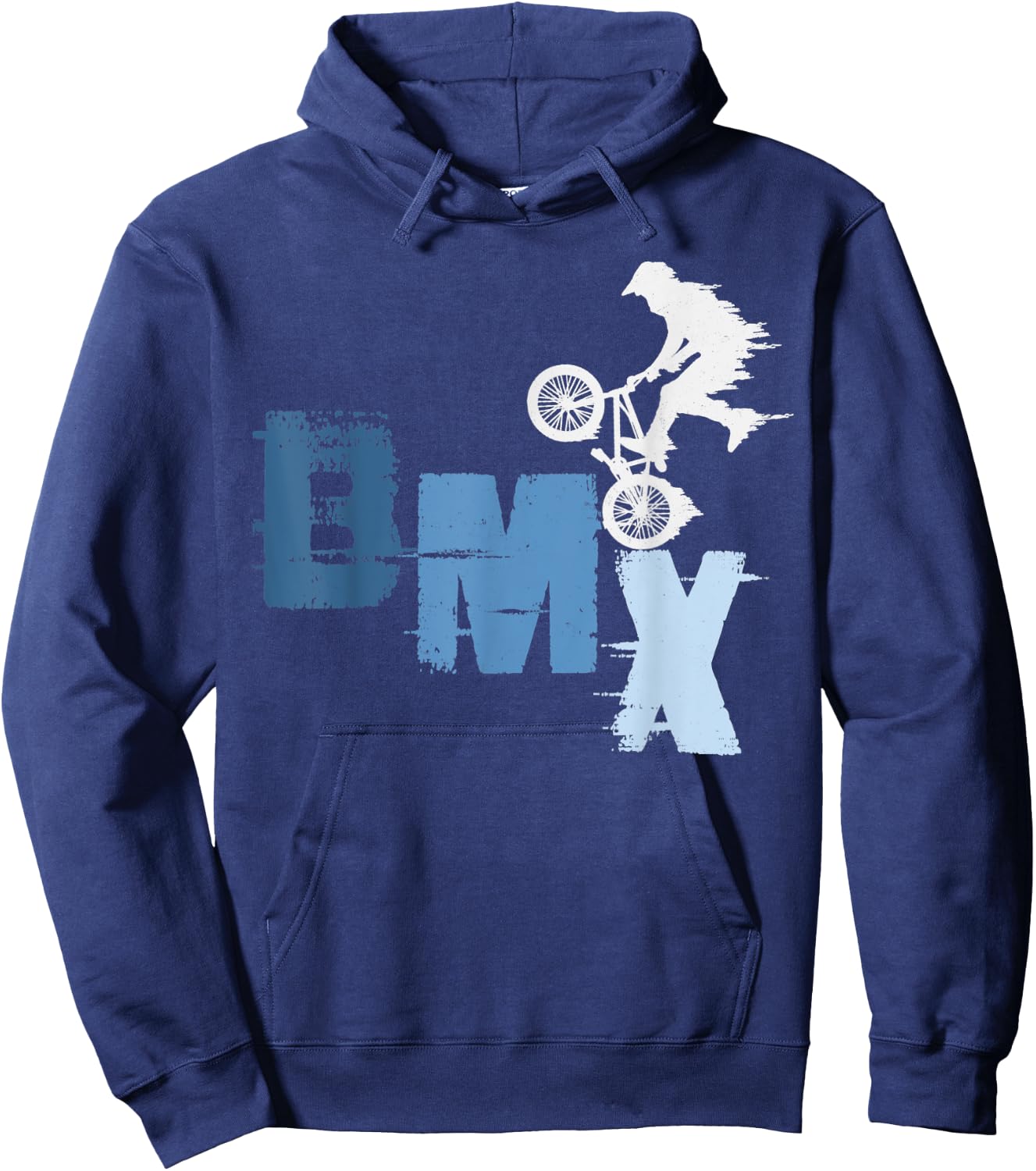 Freestyle BMX Riders outfit for Boys - BMX Trick Bike Rider Hoodie - Hoodie | Navy