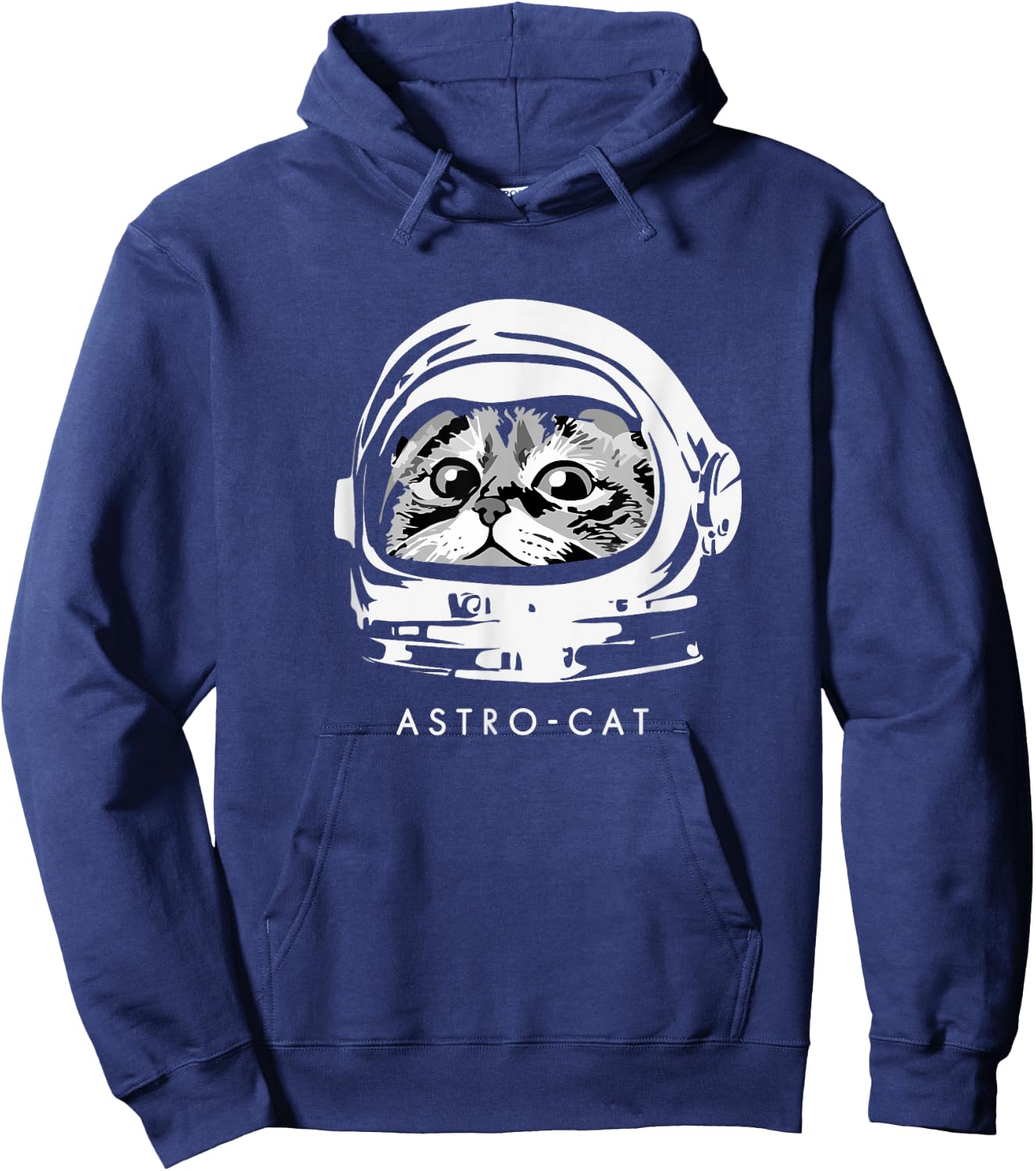 Cat Astronaut Space Costume ASTRO-CAT Women Kids Hoodie - Hoodie | Navy