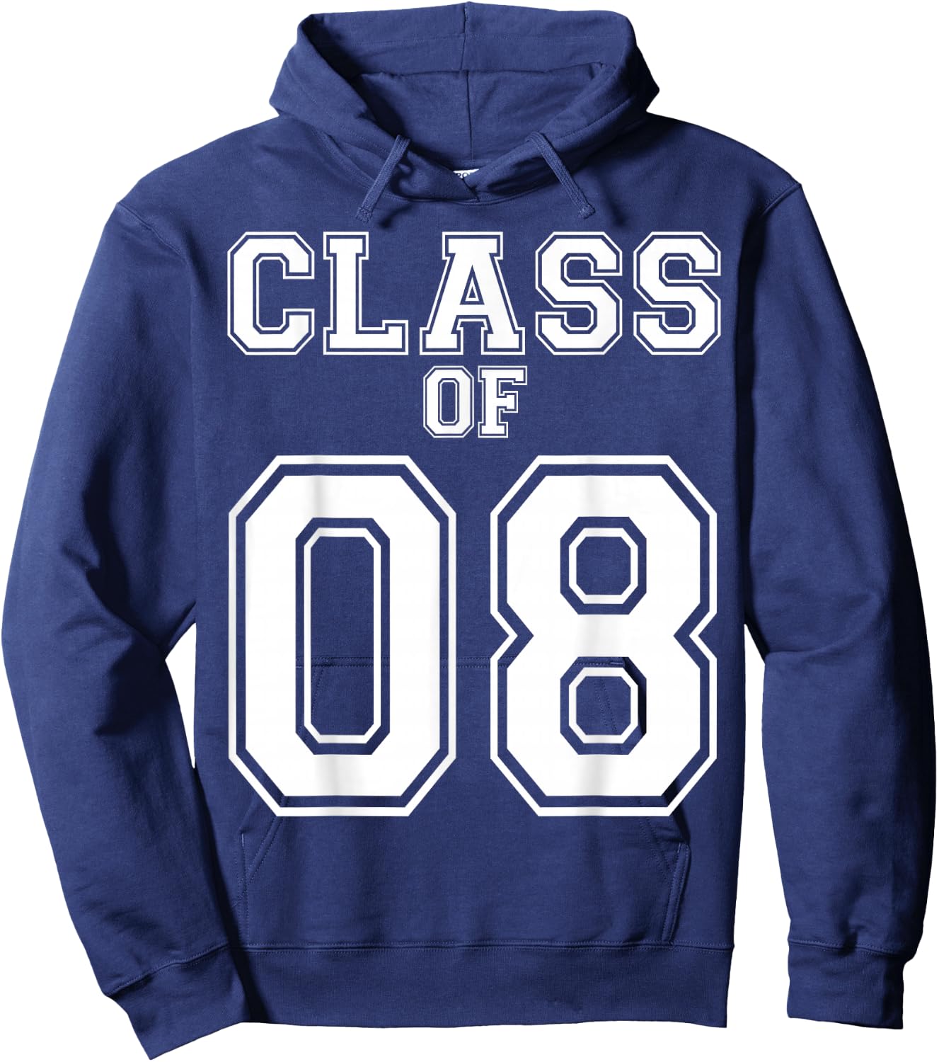 Class Of 2008 Custom Graduation Senior Personalized Grads Hoodie - Hoodie | Navy