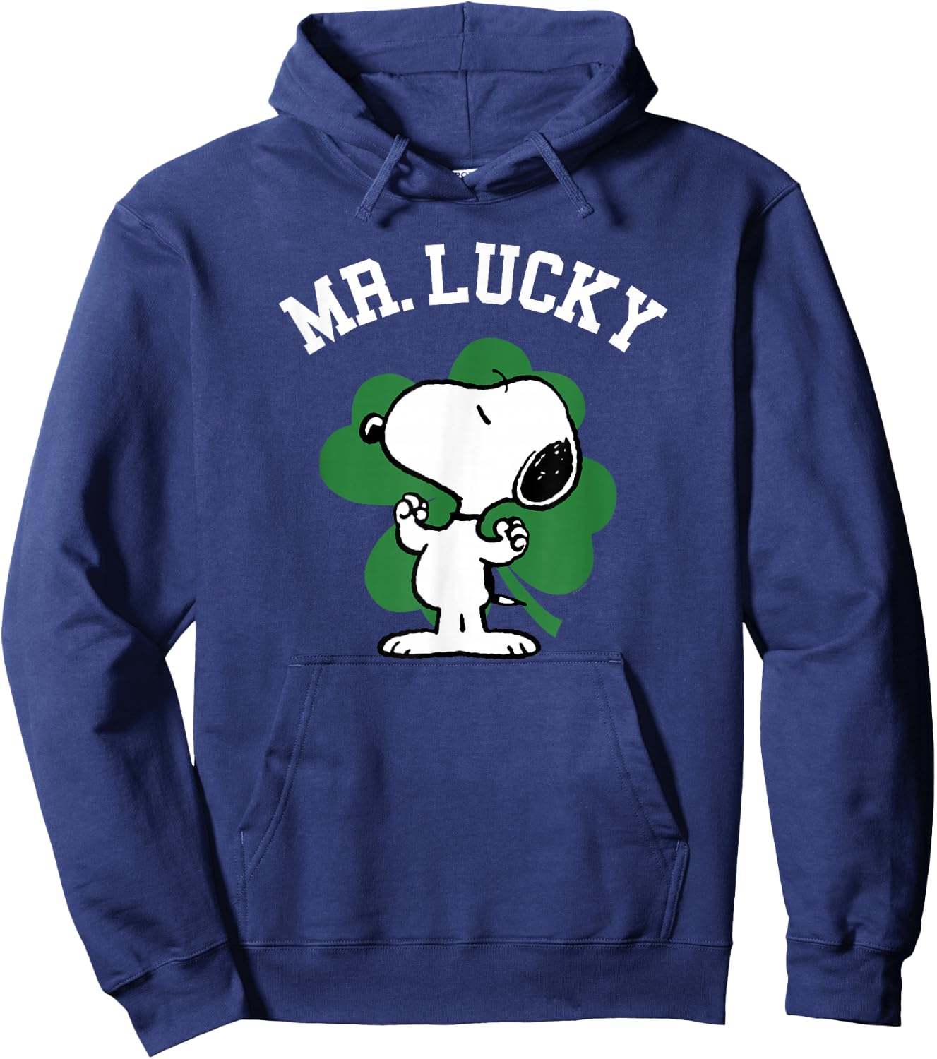 Peanuts St Patrick's Day Snoopy Mr. Lucky Hoodie - Hoodie | Navy