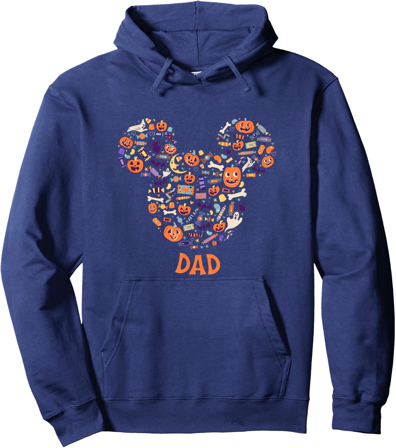 Disney Mickey Mouse Icon Halloween Dad Hoodie - Hoodie | Navy