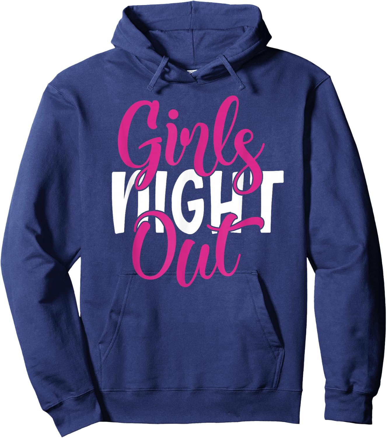 Girls Night Out Best Friends Matching Sleepover Party BFFs Hoodie - Hoodie | Navy