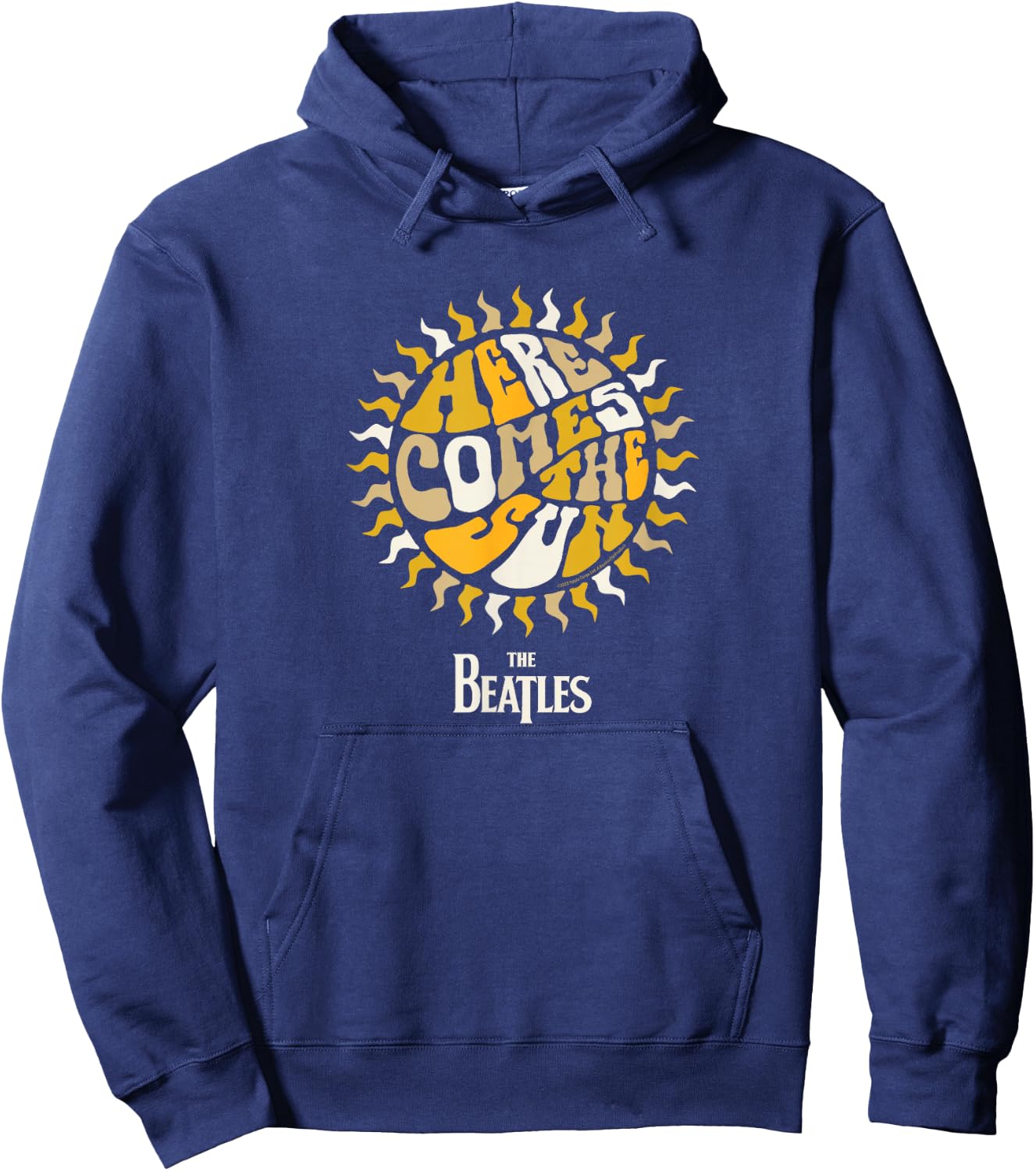 The Beatles - Here Comes The Sun Hoodie - Hoodie | Navy