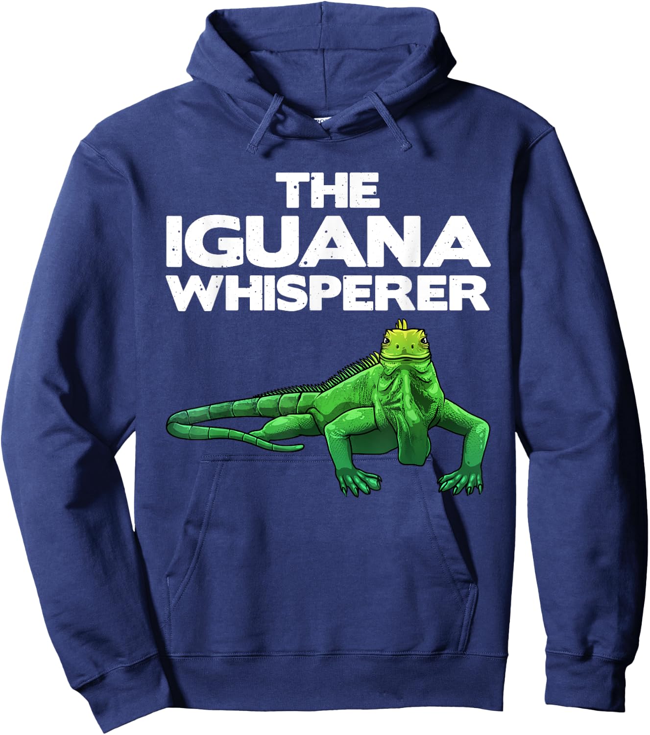 Funny Iguana Design Women Reptile Lover Herpetology Hoodie - Hoodie | Navy
