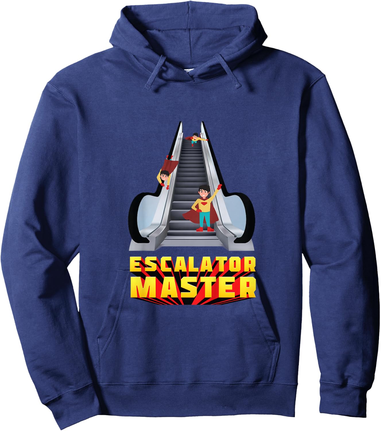 Escalator Master Hoodie - Hoodie | Navy