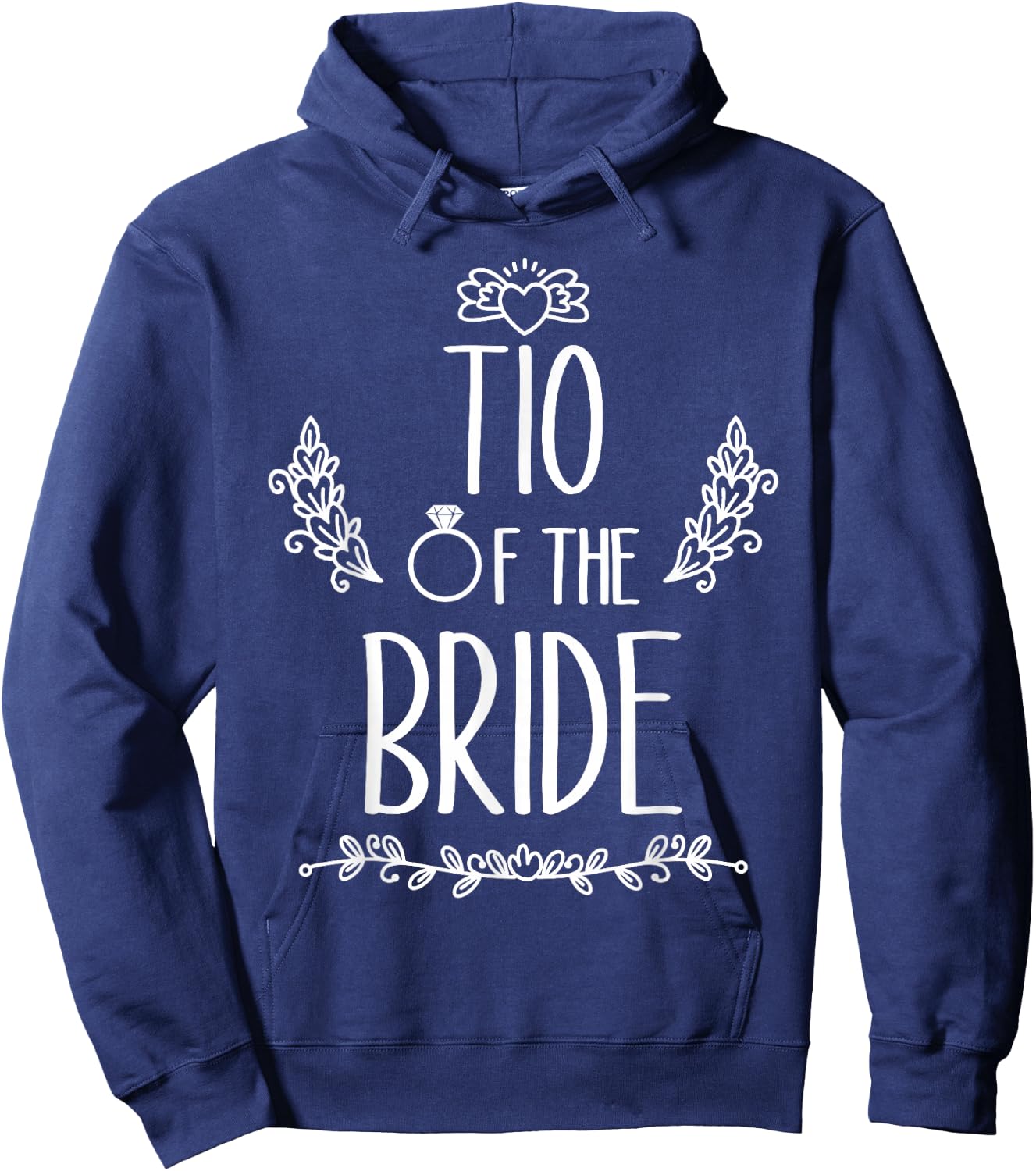Tio Of The Bride Wedding Party Family Hoodie - Hoodie | Navy
