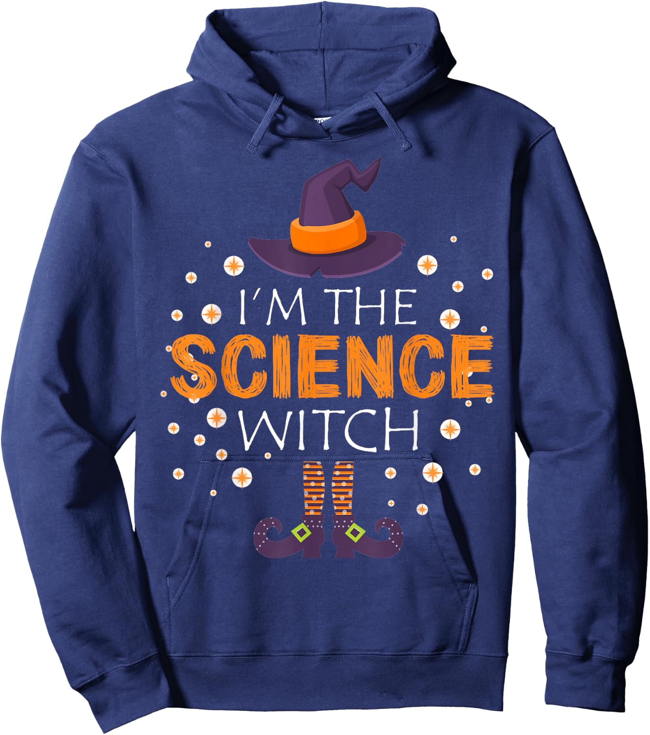 I'm The Science Teacher Witch Matching group halloween Men Women Kids Hoodie - Hoodie | Navy