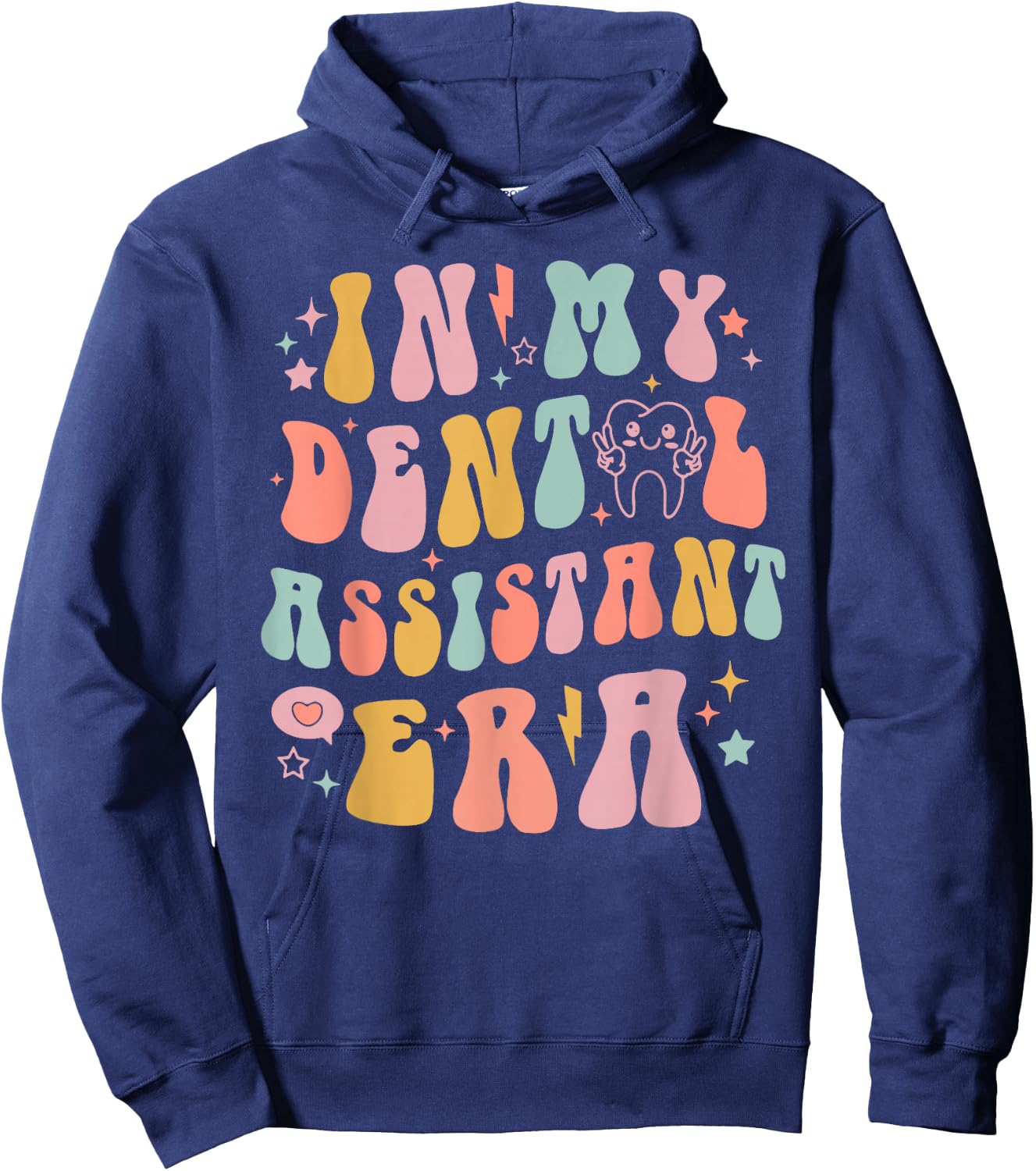 In My Dental Assistant Era, Dental Assistant Hoodie - Hoodie | Navy