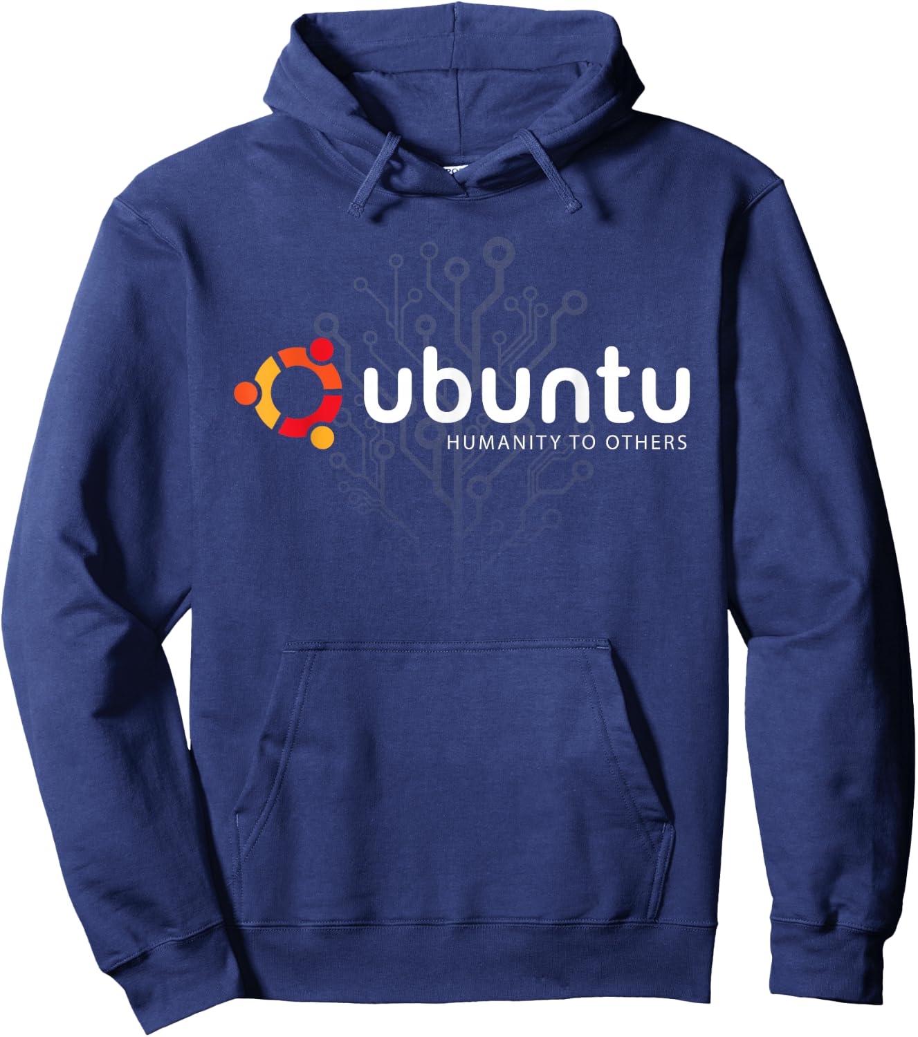 Ubuntu Linux Humanity to Others Hoodie - Hoodie | Navy