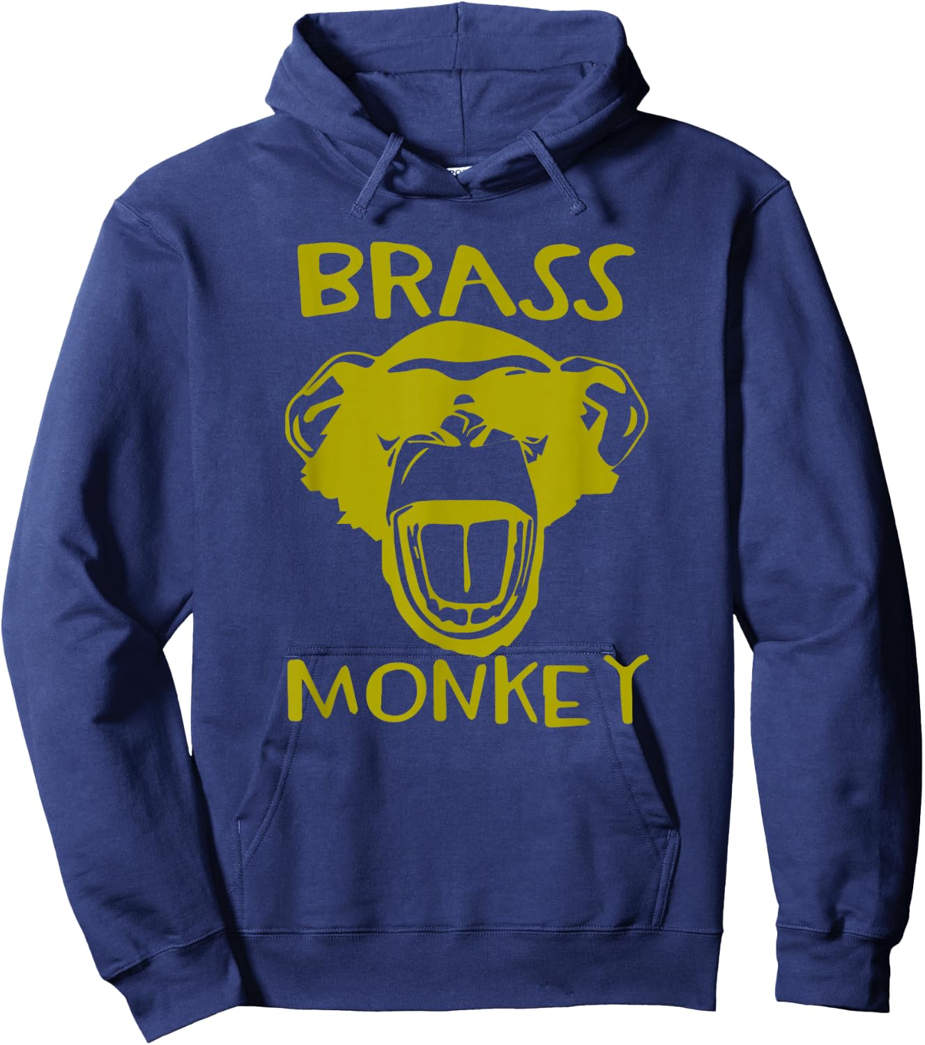 Brass Monkey - Funny Music Hoodie - Hoodie | Navy