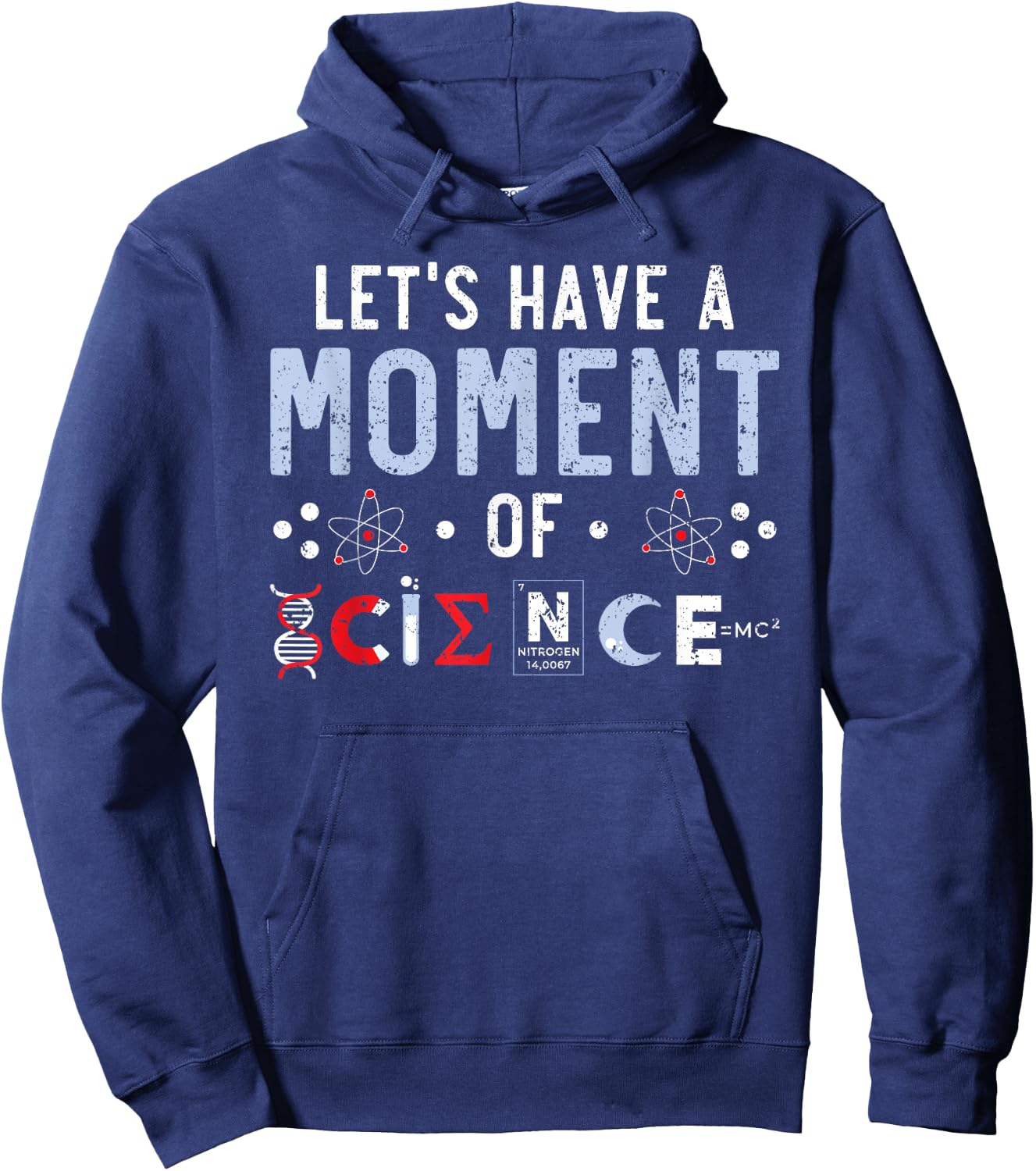 Let's Have A Moment Of Science Lover Science Teacher Hoodie - Hoodie | Navy
