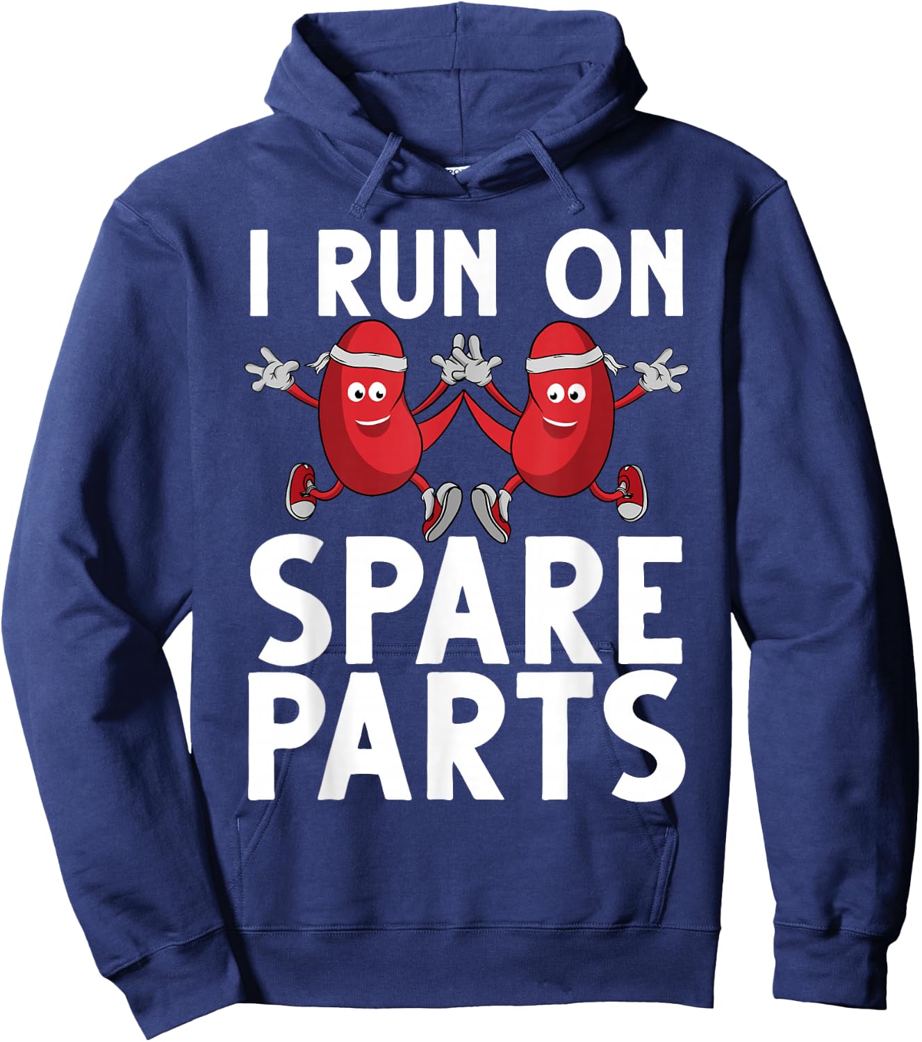 Cool Kidney Donor Art Men Women Kidney Recipient Transplant Hoodie - Hoodie | Navy