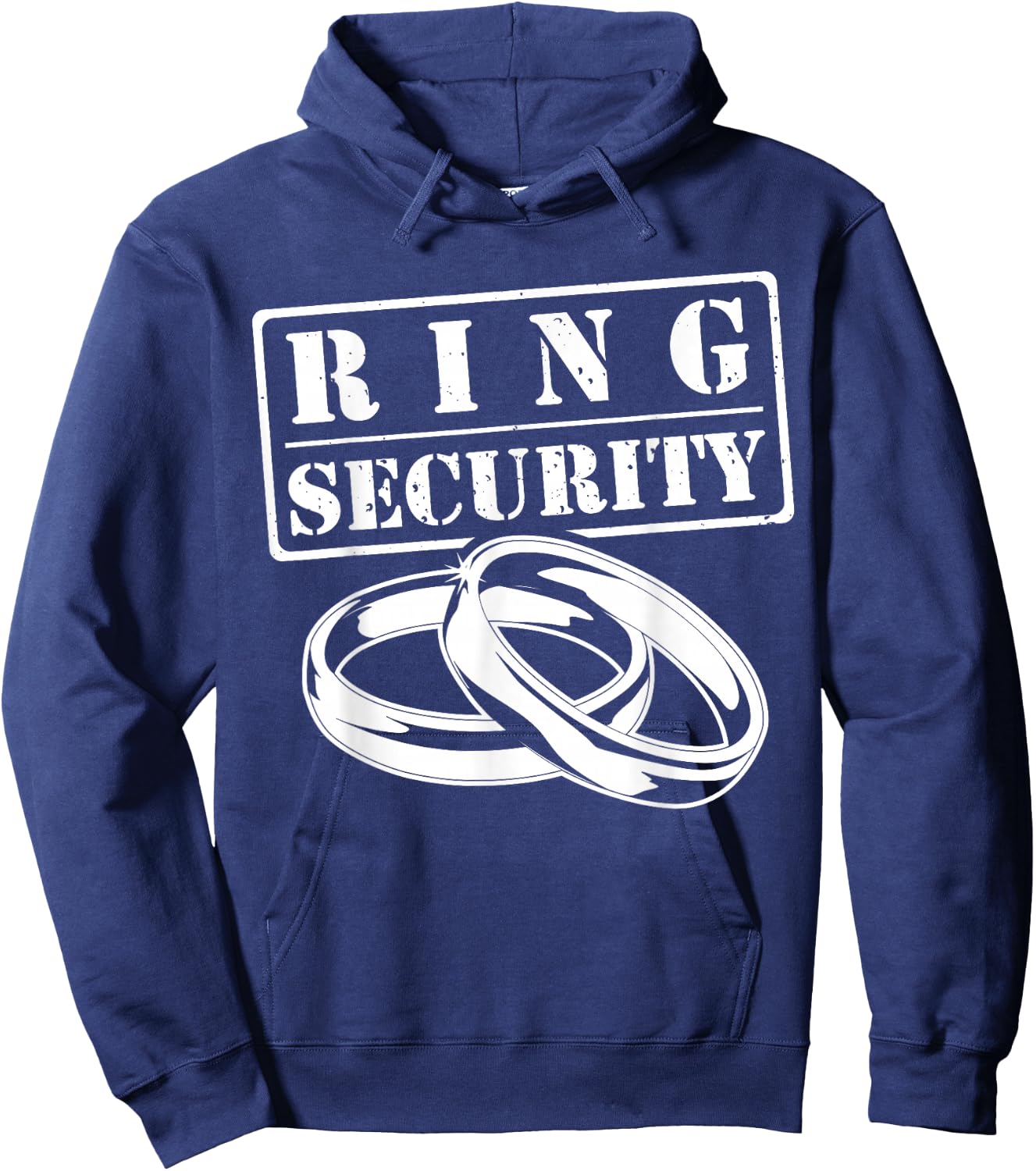Ring Security - Wedding Ring Design Boys Shirt Hoodie - Hoodie | Navy