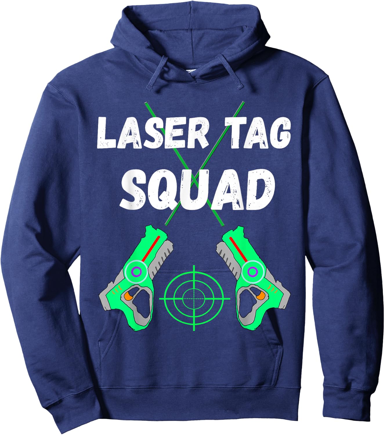 Laser Tag Squad Indoor Lasertag Team Laser Tag Player Shirt Hoodie - Hoodie | Navy