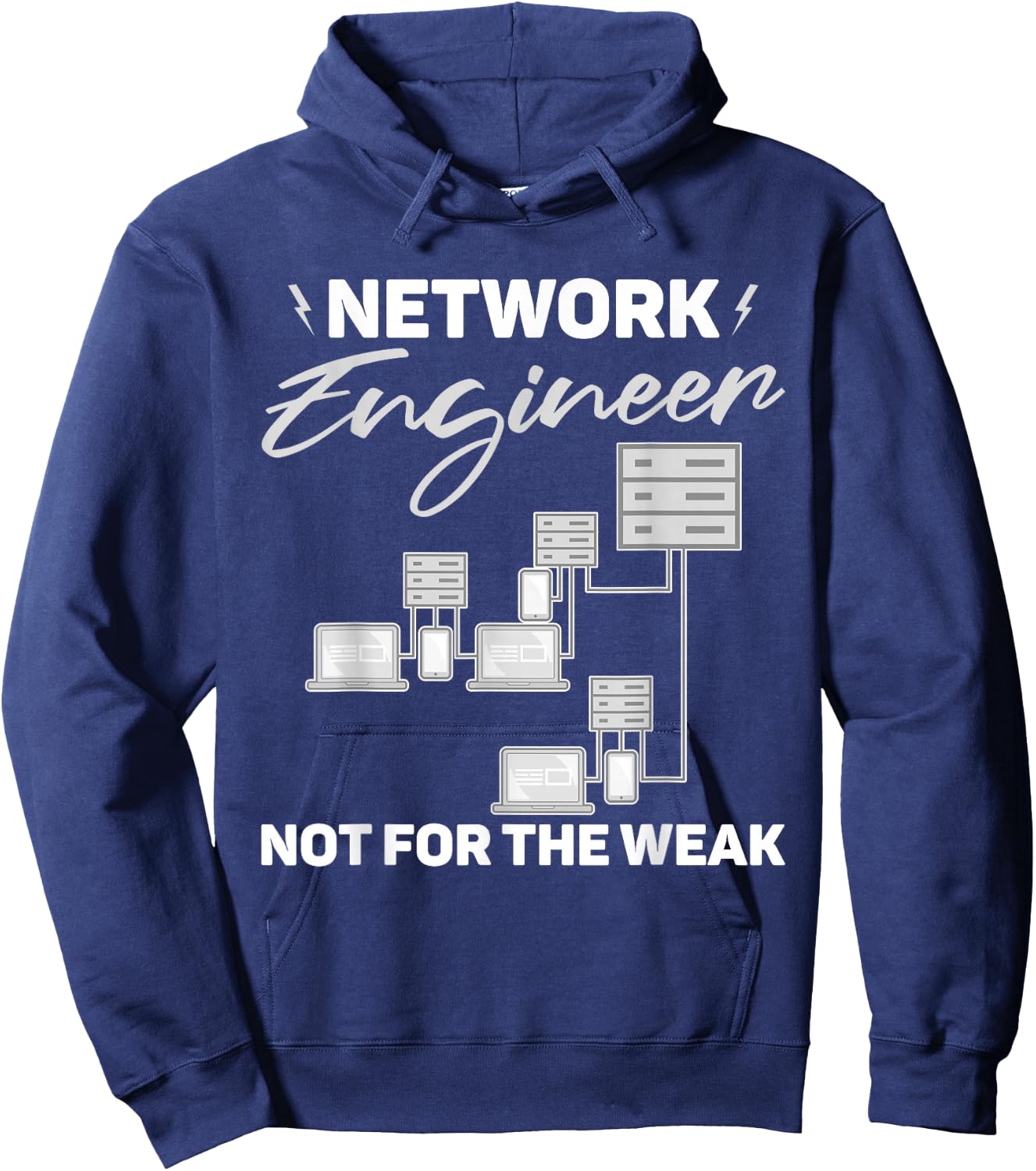 Network Engineer IT Tools Engineering Computer Technology Hoodie - Hoodie | Navy