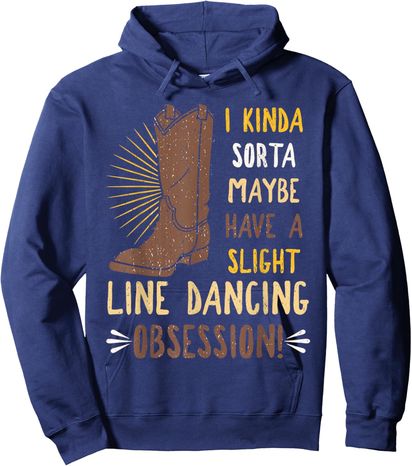Line Dancing Choreographed Group Dancer Dance Teacher Gift Hoodie - Hoodie | Navy