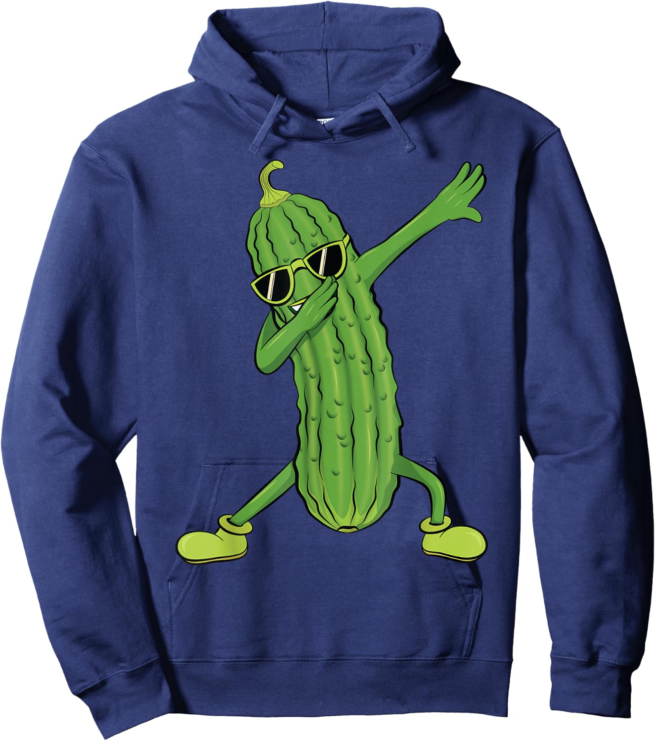 Dabbing Pickle Dancing Cucumber Lover Funny Gifts Hoodie - Hoodie | Navy