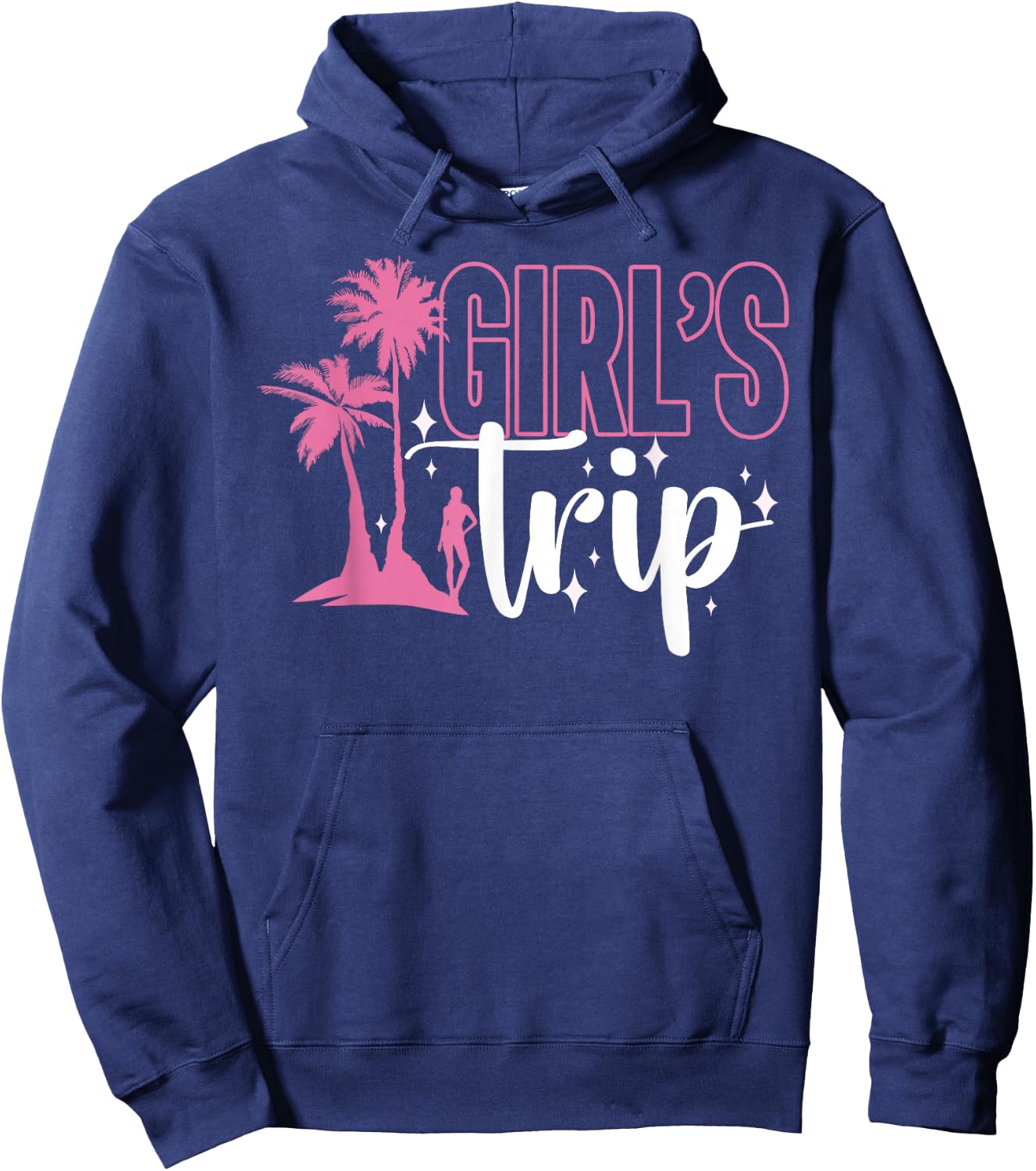 Girl's Trip Girl Cute Friends Girls Trip Hoodie - Hoodie | Navy