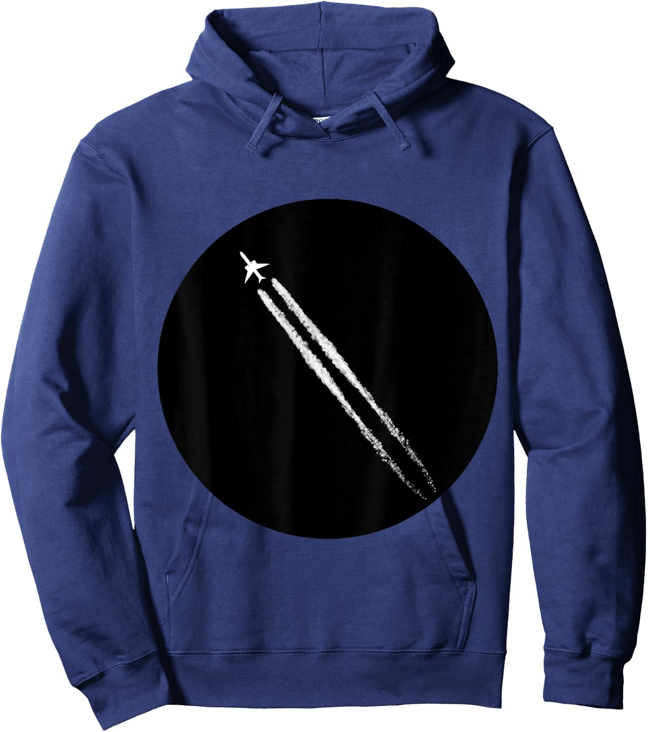 Jet Smoke Retro Aircraft Fighter Jet Airplane Gift Hoodie - Hoodie | Navy