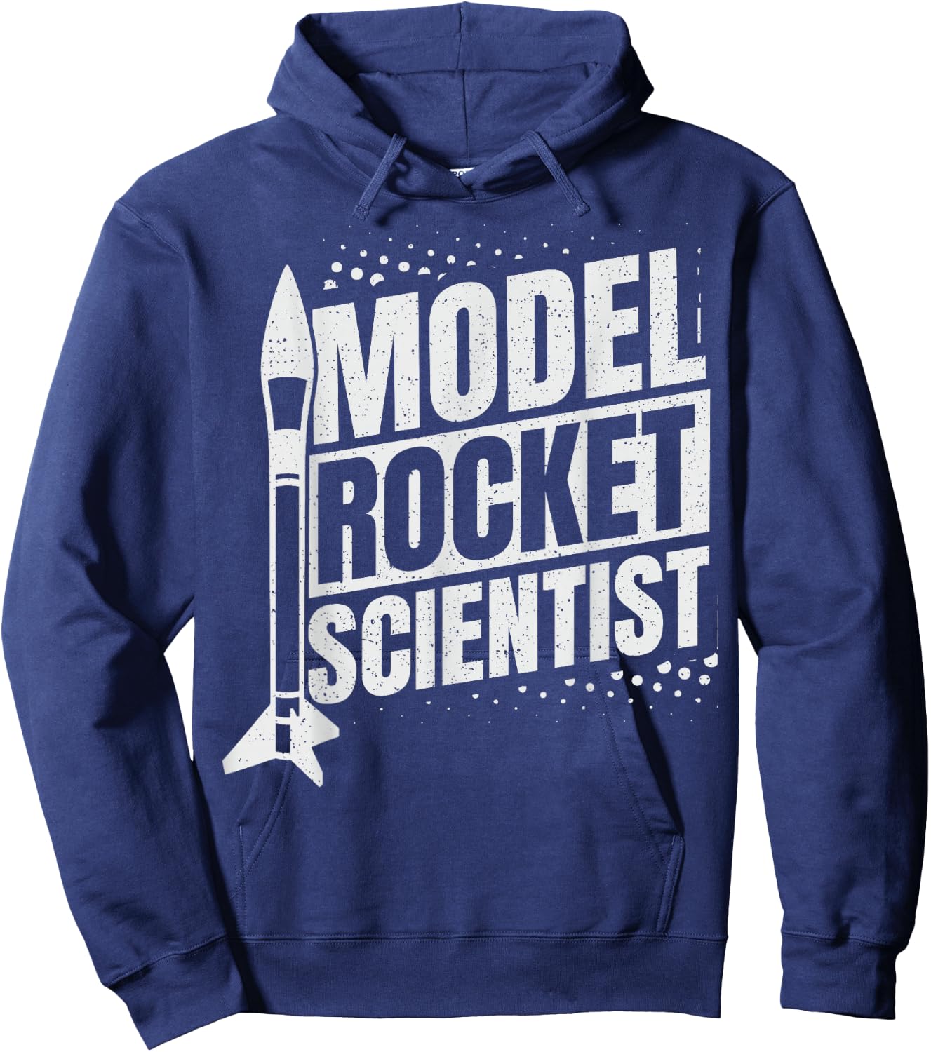 Model Rocket Scientist Design for a Model Rocketry fan Hoodie - Hoodie | Navy