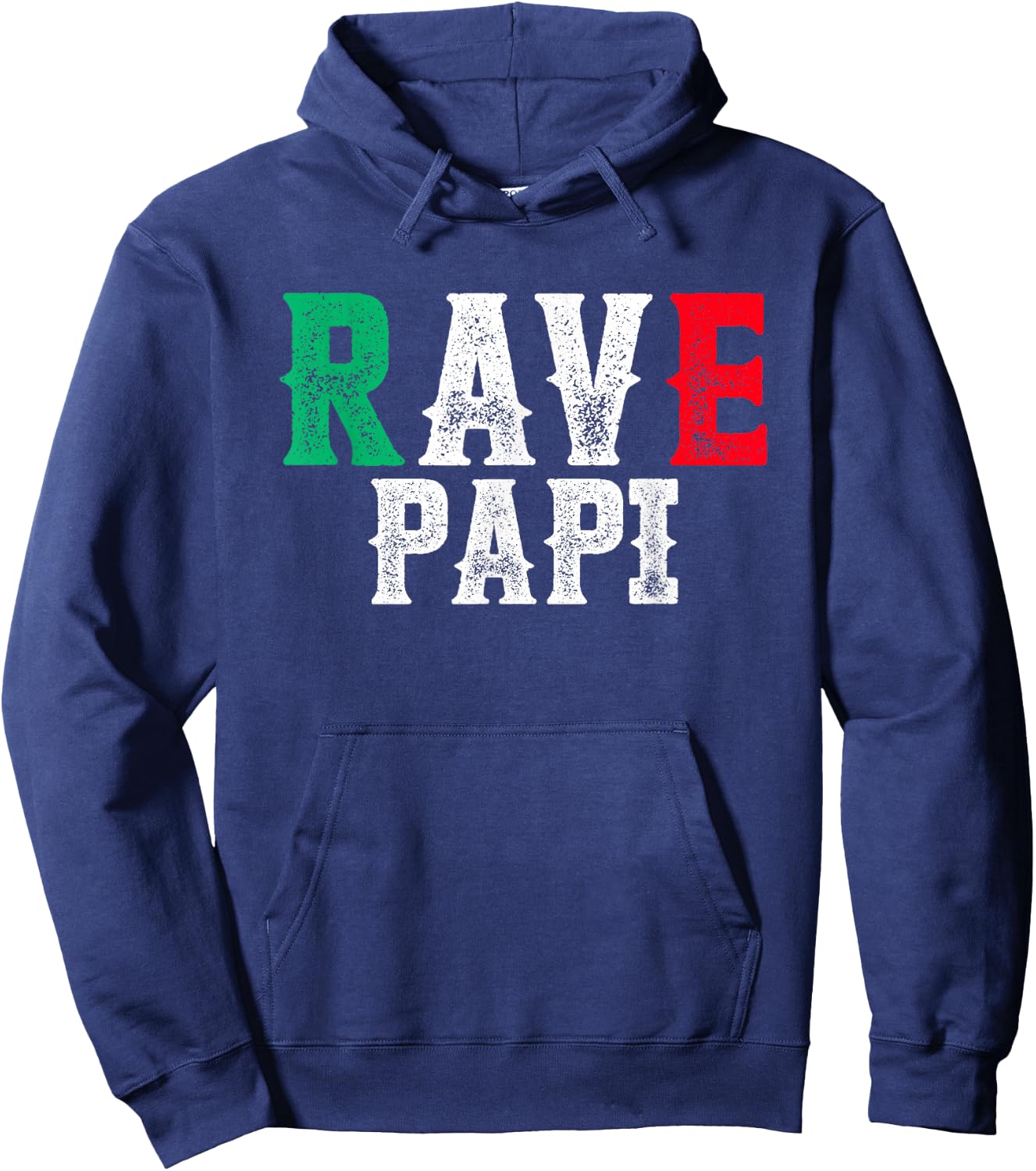 Rave Papi - Mexican Rave Daddy Mexico EDM Festival Hoodie - Hoodie | Navy