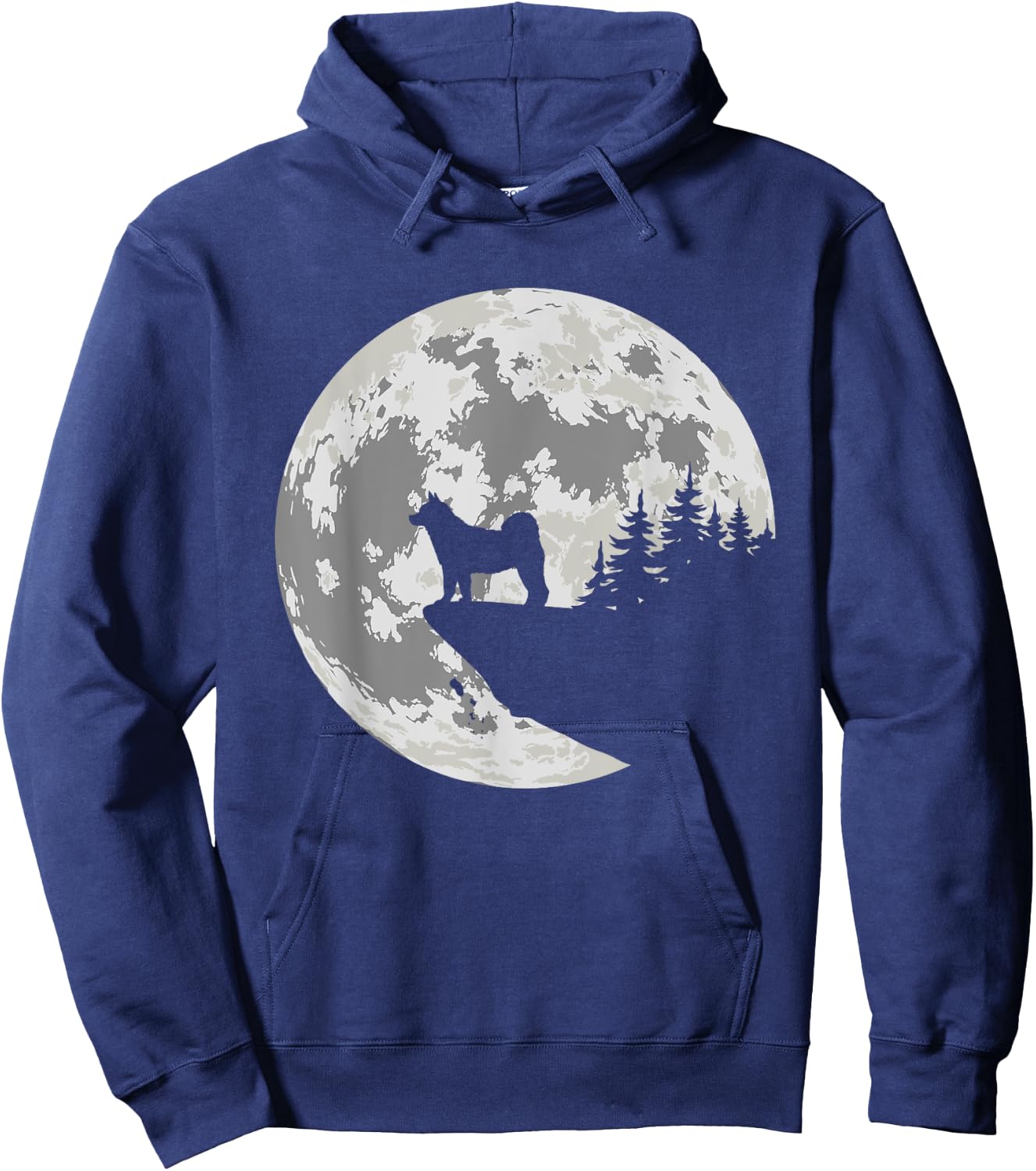AKITA Dog Halloween Design Apparel Women Kids Hoodie - Hoodie | Navy