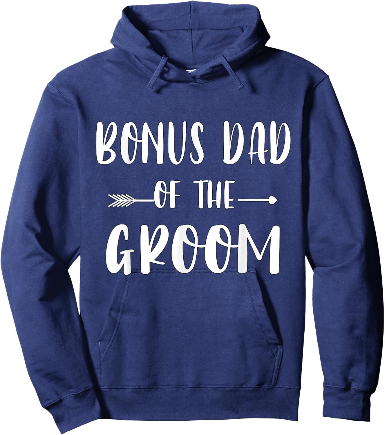 Bonus Dad Of The Groom Wedding Party Matching Bridal Party Hoodie - Hoodie | Navy