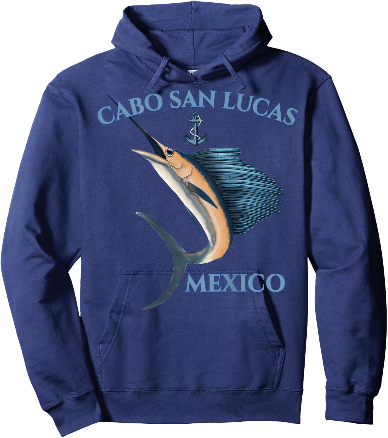 Swordfish Marlin Cabo San Lucas Mexico Hoodie - Hoodie | Navy