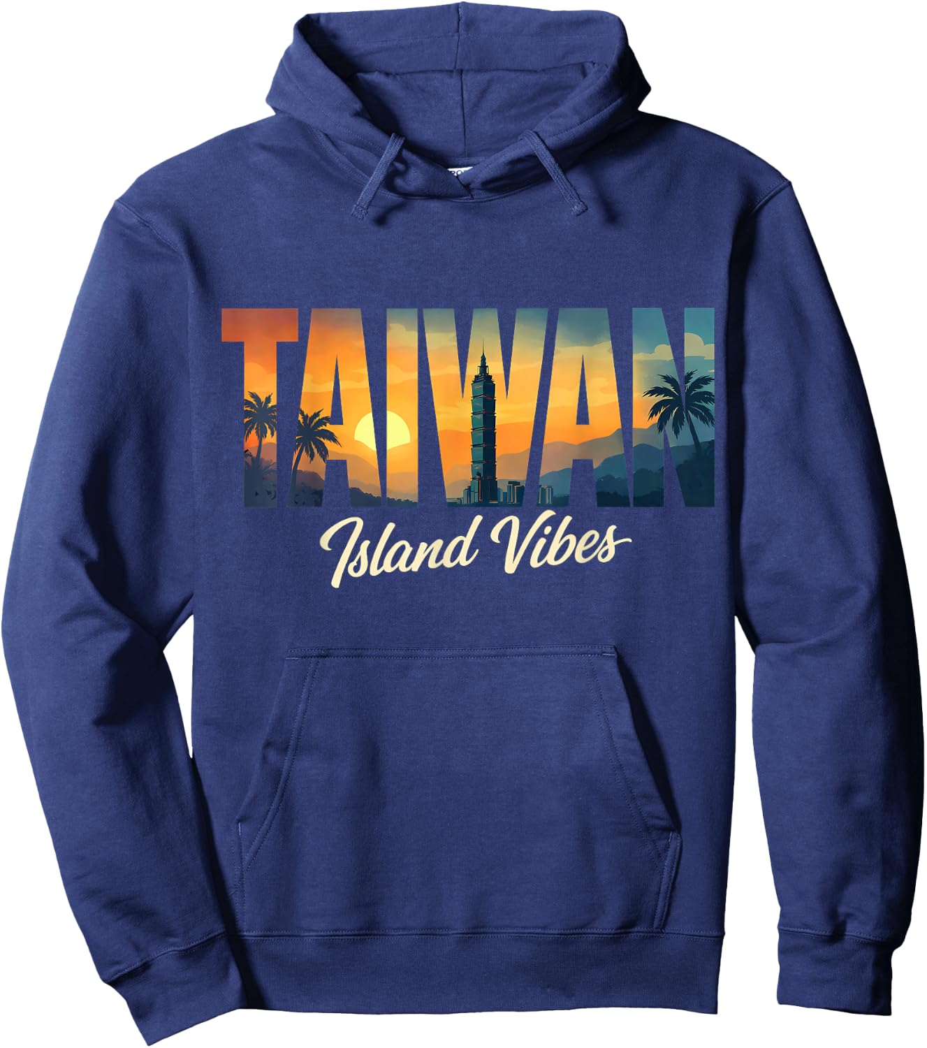 Taiwan Travel Souvenirs Hoodie - Hoodie | Navy