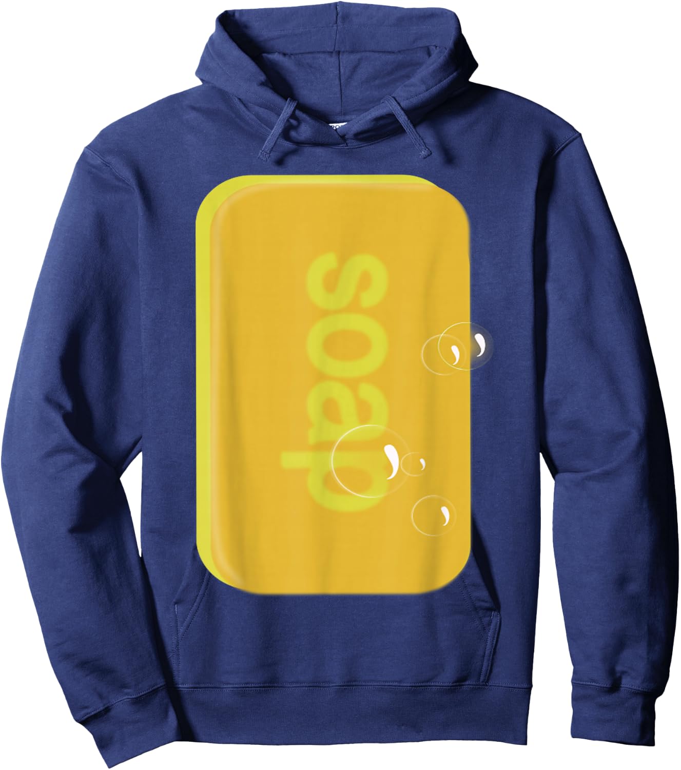 Soap bar Last Minute Funny Halloween Costume Hoodie - Hoodie | Navy