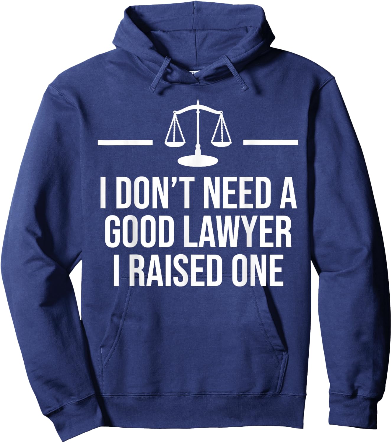Lawyer Parent Dad Mom Law School Graduation Hoodie - Hoodie | Navy