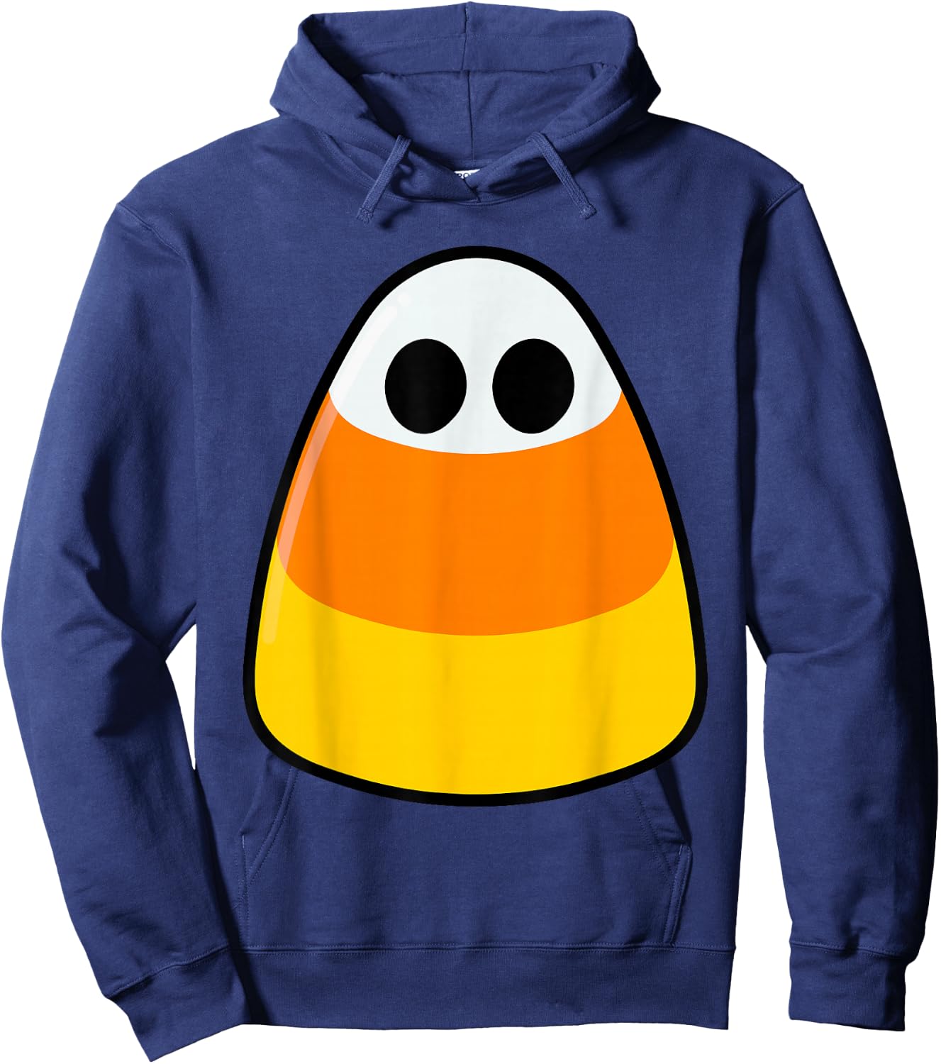 Candy Corn Ghost Costume Funny Lazy Halloween Cute Ghostie Hoodie - Hoodie | Navy