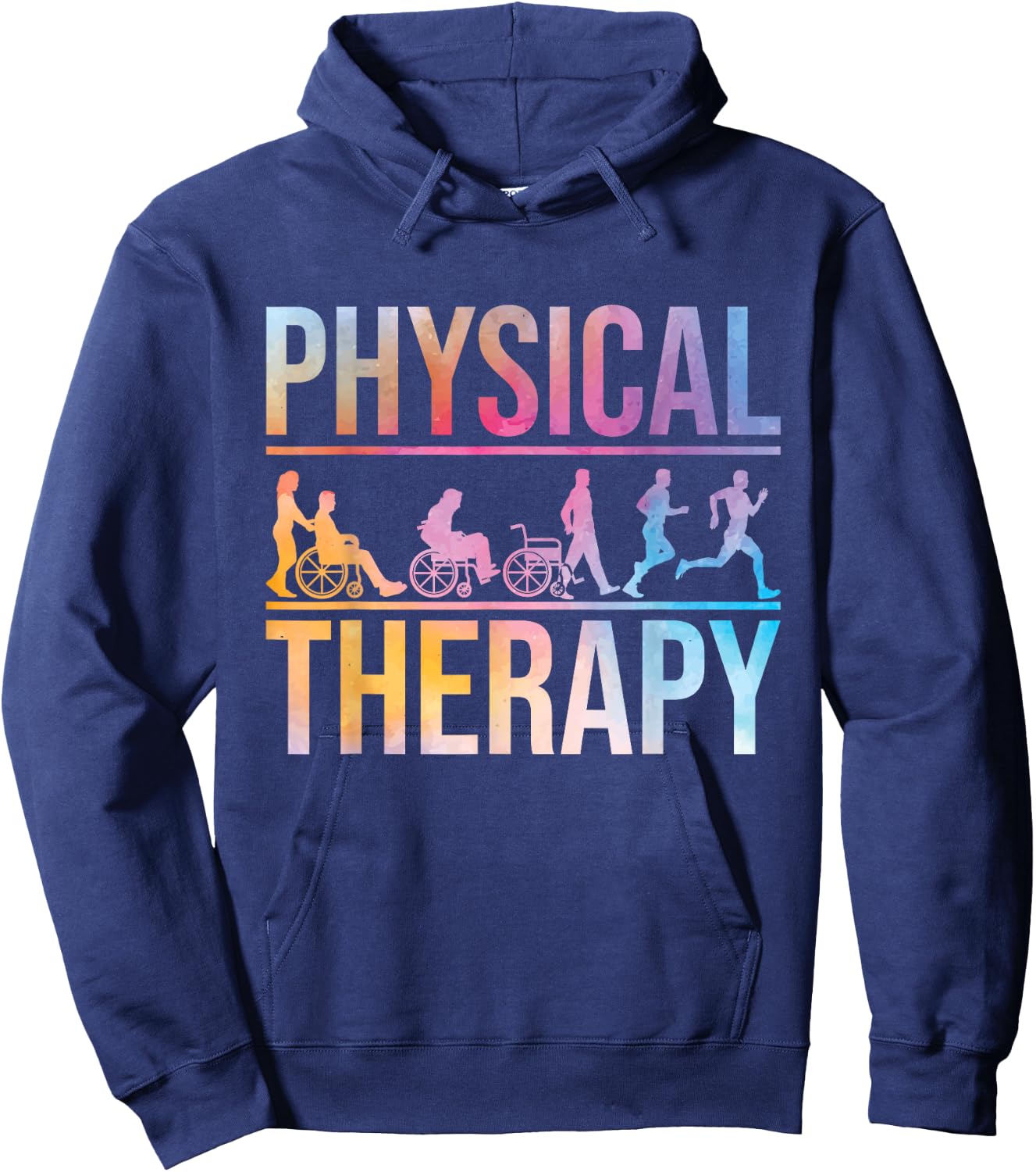 Physical Therapy - Health Therapist Physiotherapy PT Student Hoodie - Hoodie | Navy