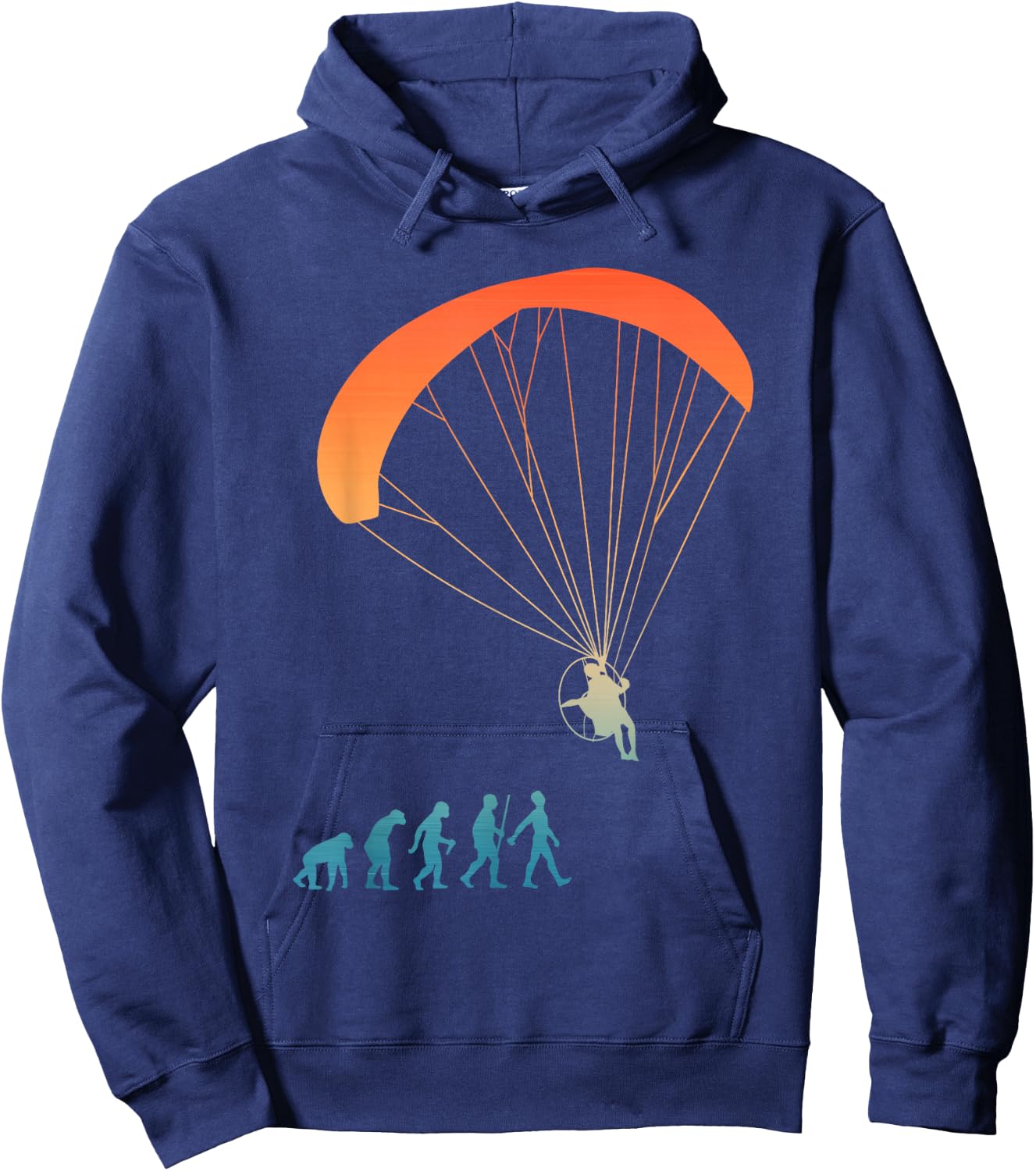 Paramotor Art Women Paramotoring PPG Paramotor Lover Hoodie - Hoodie | Navy