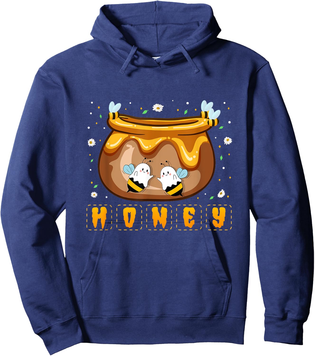 Honey Jar Pot Costume Sweet Halloween Hoodie - Hoodie | Navy
