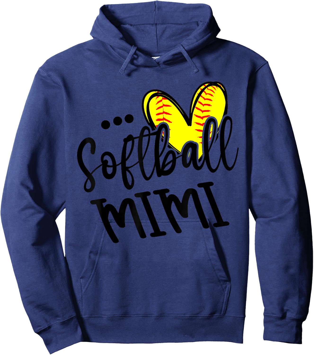 Softball Mimi Hoodie - Hoodie | Navy