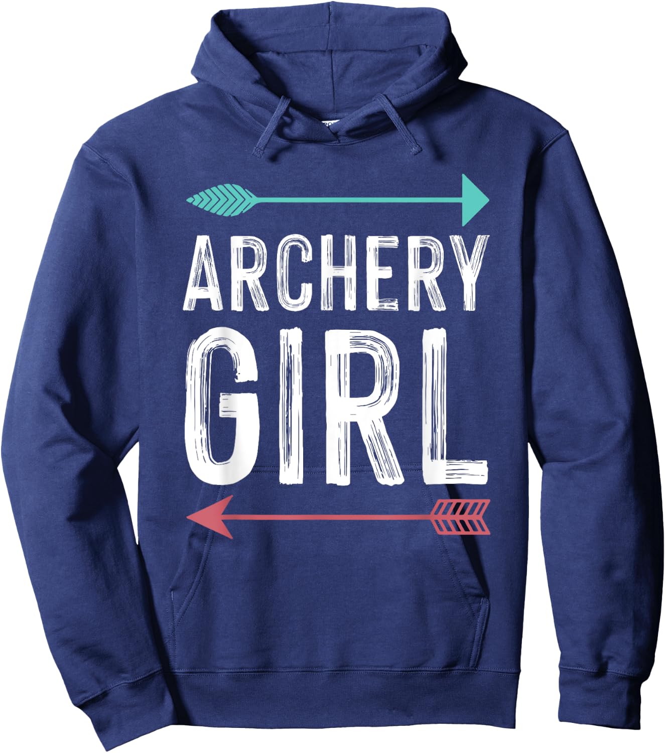 Cool Archery For Girls Women Crossbow Bow Hunting Archer Hoodie - Hoodie | Navy