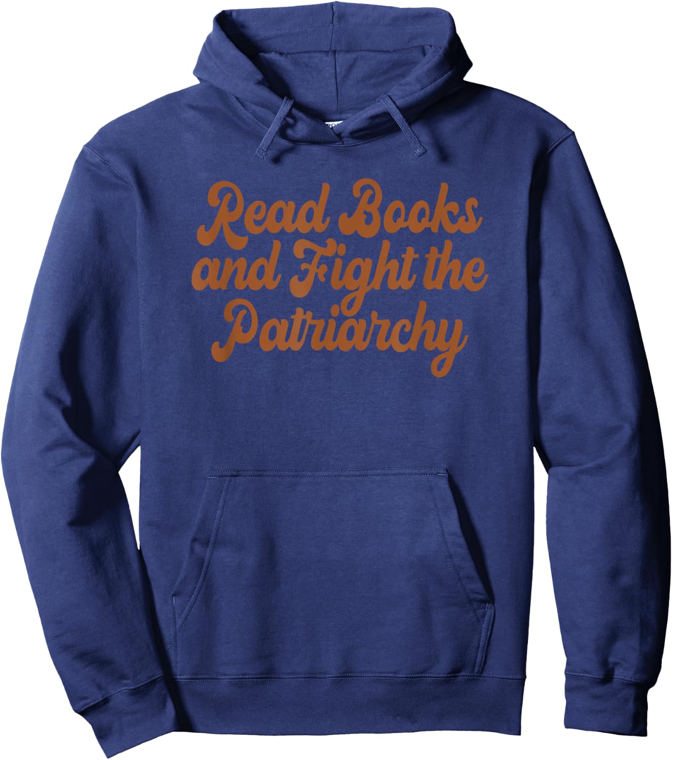 Read Books Fight The Patriarchy women Feminist Hoodie - Hoodie | Navy