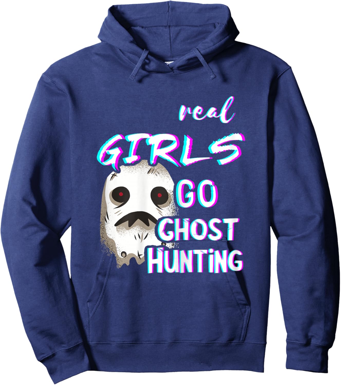 Ghost Girls Ghosts Hunting Paranormal Ghosts Hunters Hoodie - Hoodie | Navy