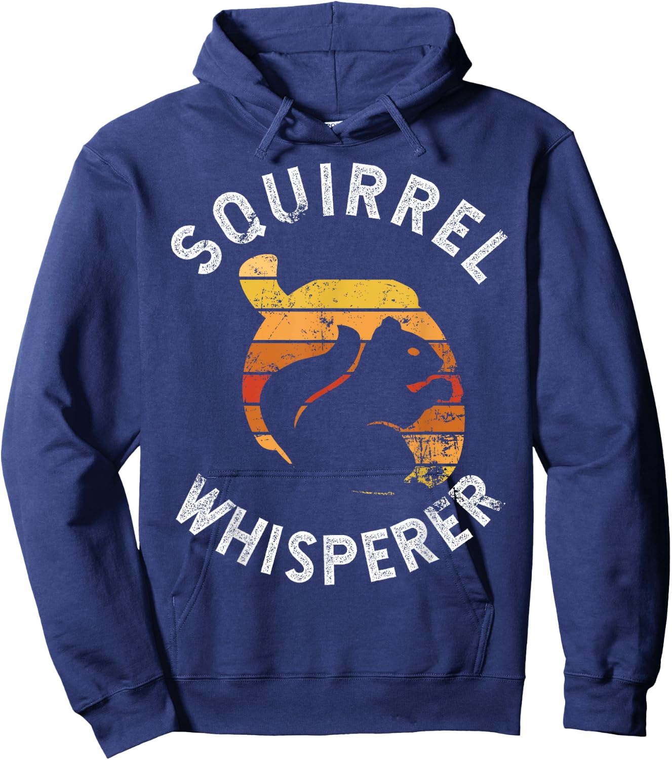 Funny Squirrel Art Women Kids Pet Squirrel Lovers Hoodie - Hoodie | Navy