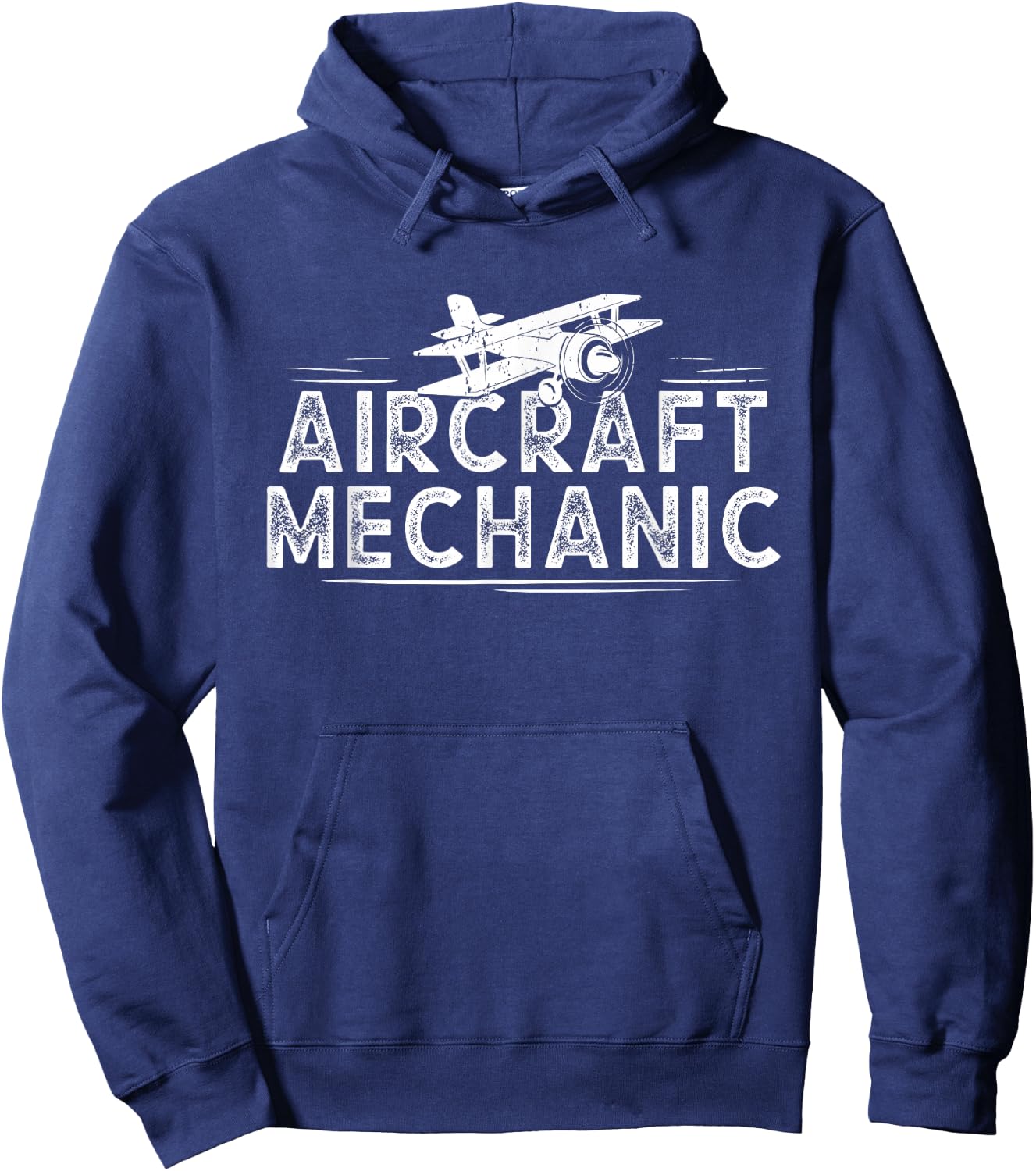 Aircraft Mechanic - Airplane Mechanic Aviation Outfit Gift Hoodie - Hoodie | Navy