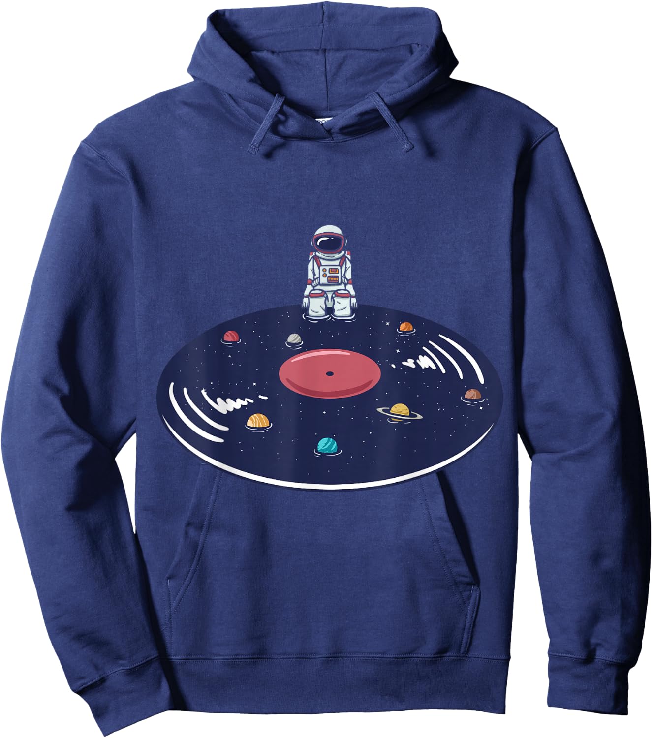 Music Lover Astronaut Space Science Composer Songwriter Hoodie - Hoodie | Navy