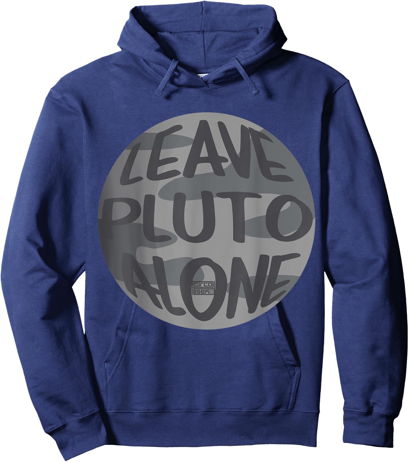 Leave Pluto Alone Planet Nerd Geek Science Astronomy Hoodie - Hoodie | Navy