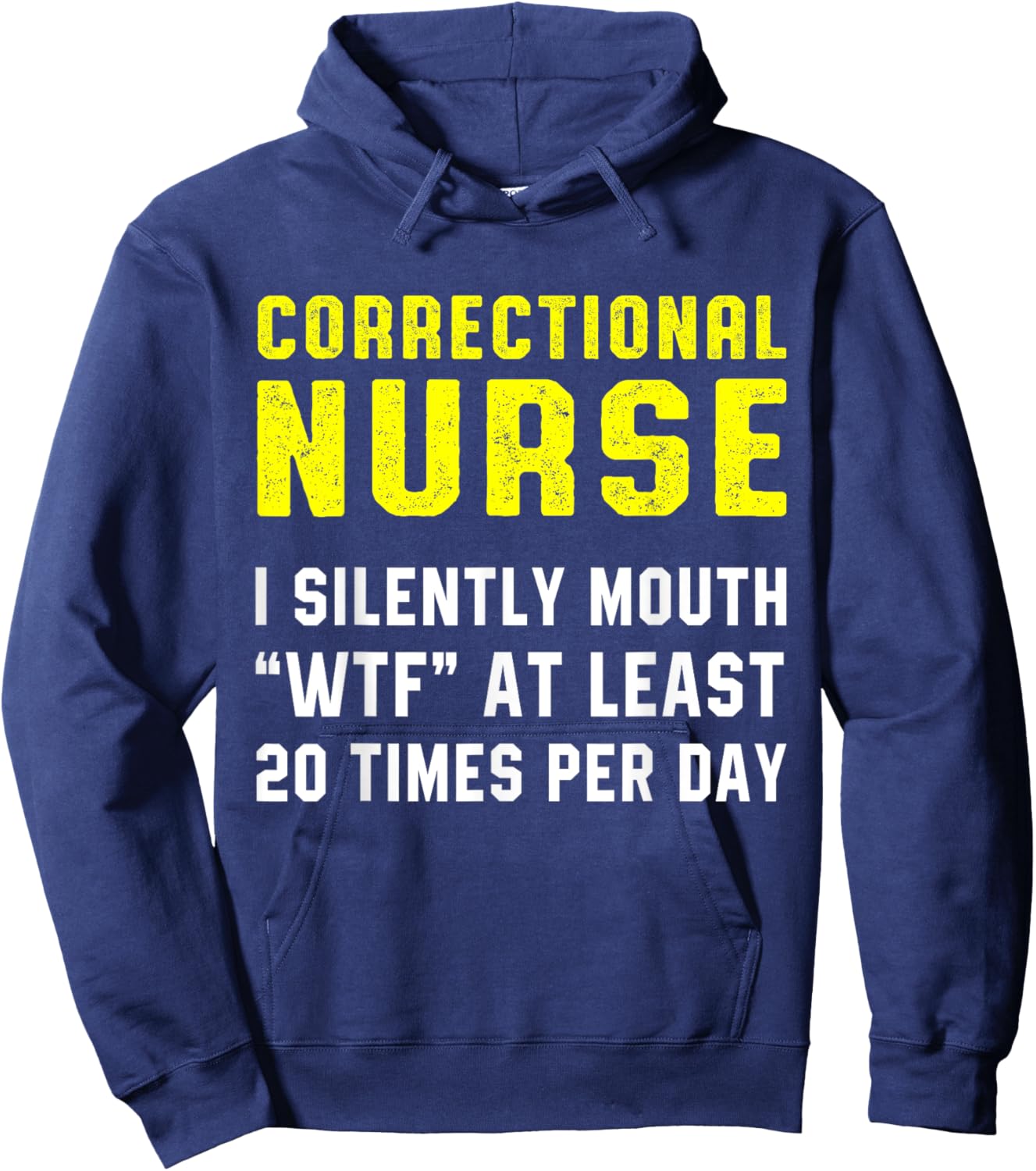 Correctional Nurse American Nursing RN Hoodie - Hoodie | Navy