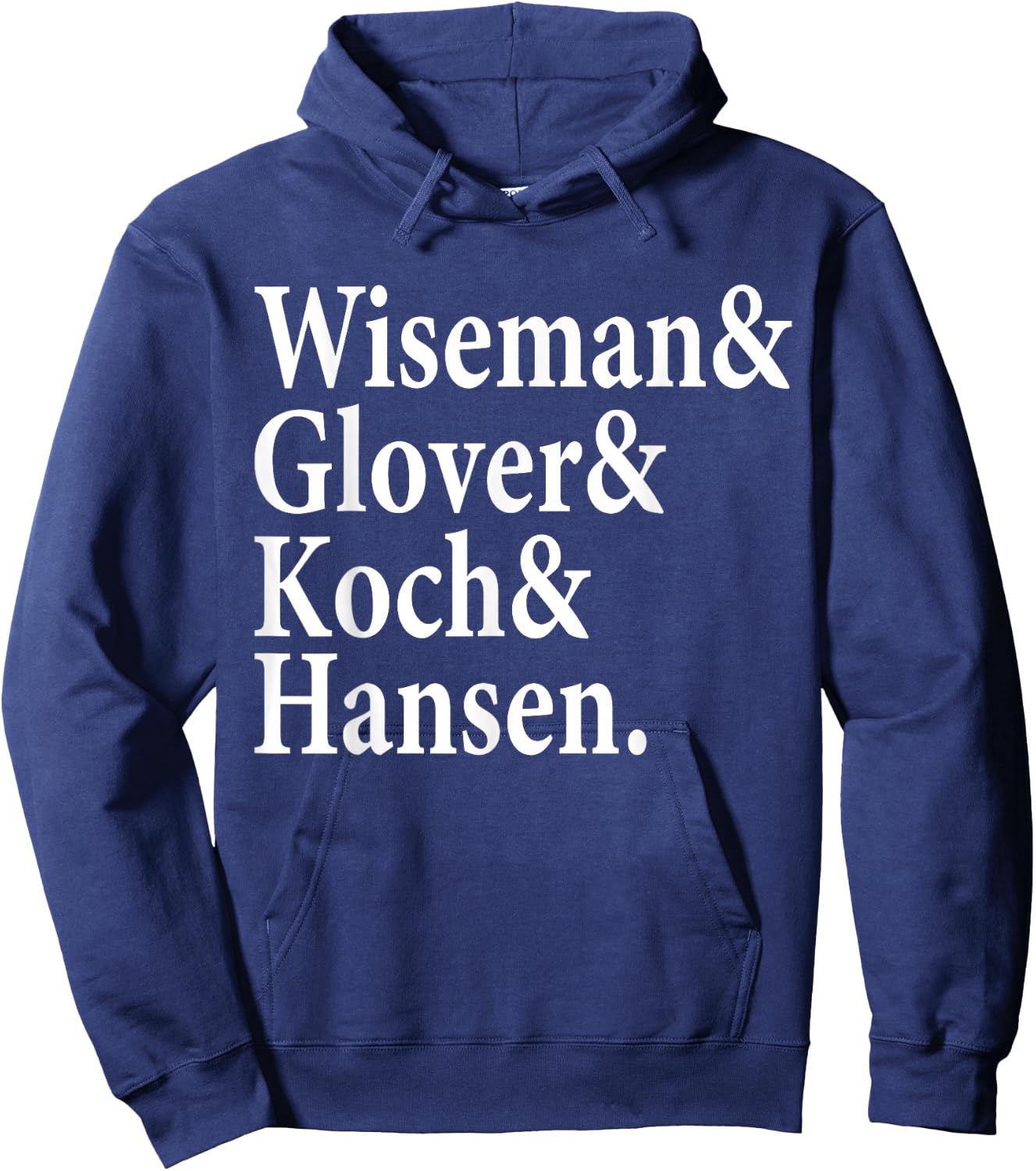 Wiseman Glover Koch Hansen Going to The Moon Hoodie - Hoodie | Navy